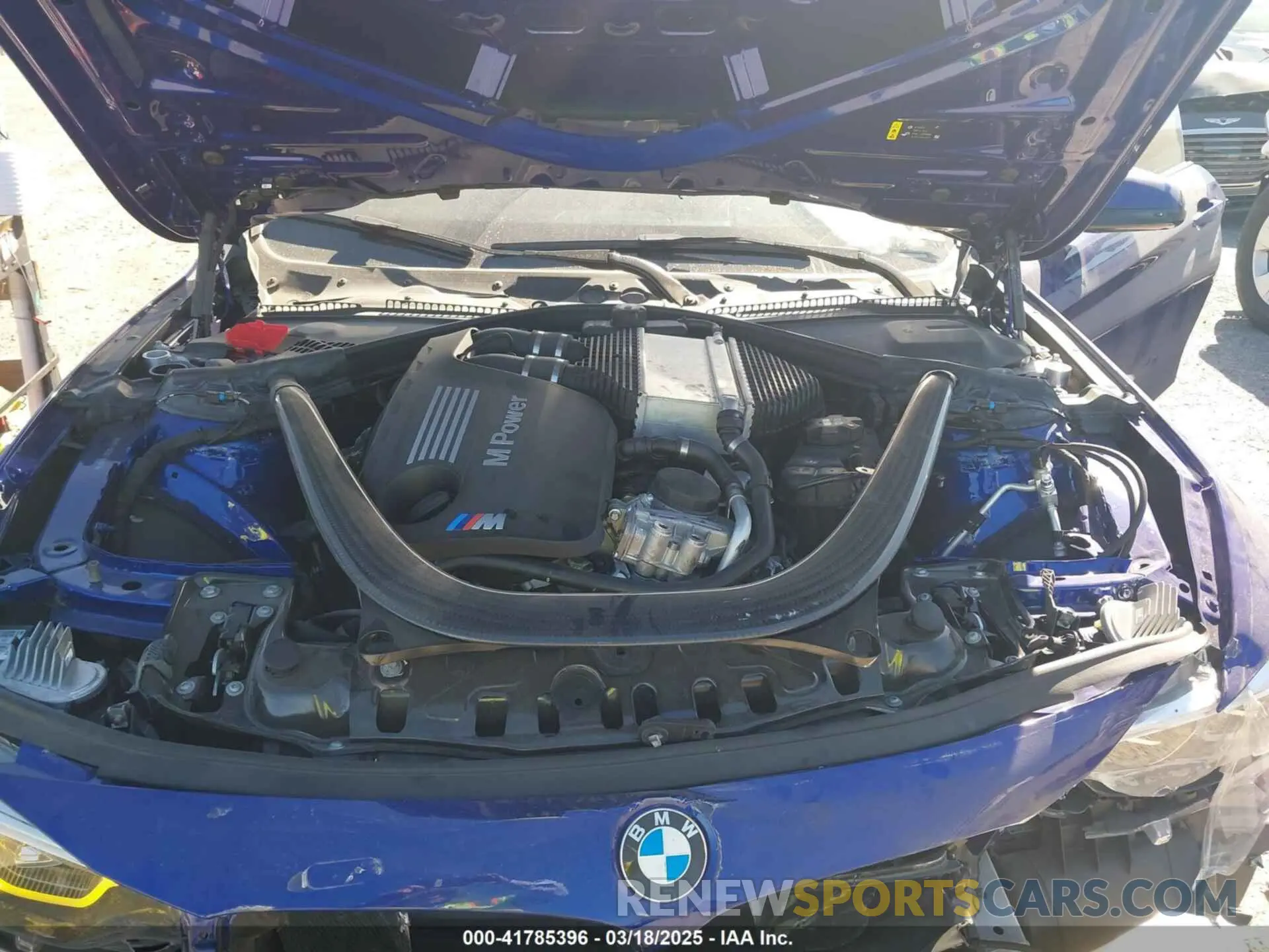 10 fotografías del automóvil dañado WBS4Y9C09LFJ02627 BMW M4 2020
