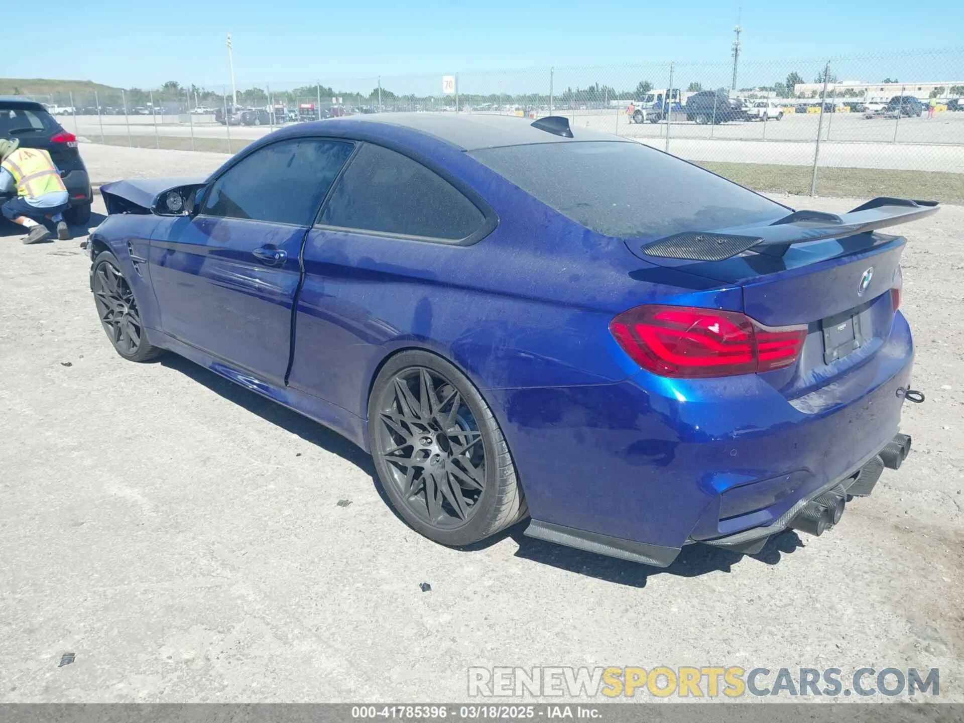 3 fotografías del automóvil dañado WBS4Y9C09LFJ02627 BMW M4 2020