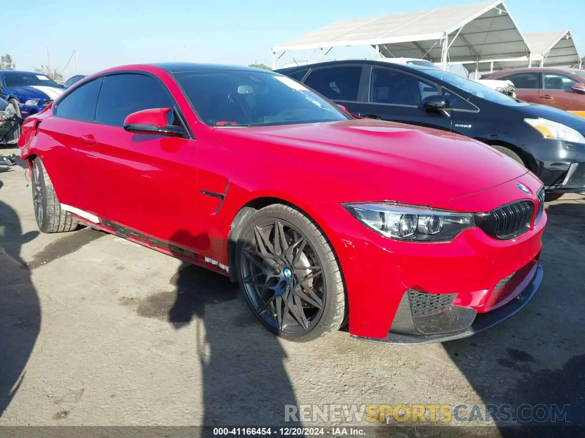 1 fotografías del automóvil dañado WBS4Y9C09LFJ81751 BMW M4 2020