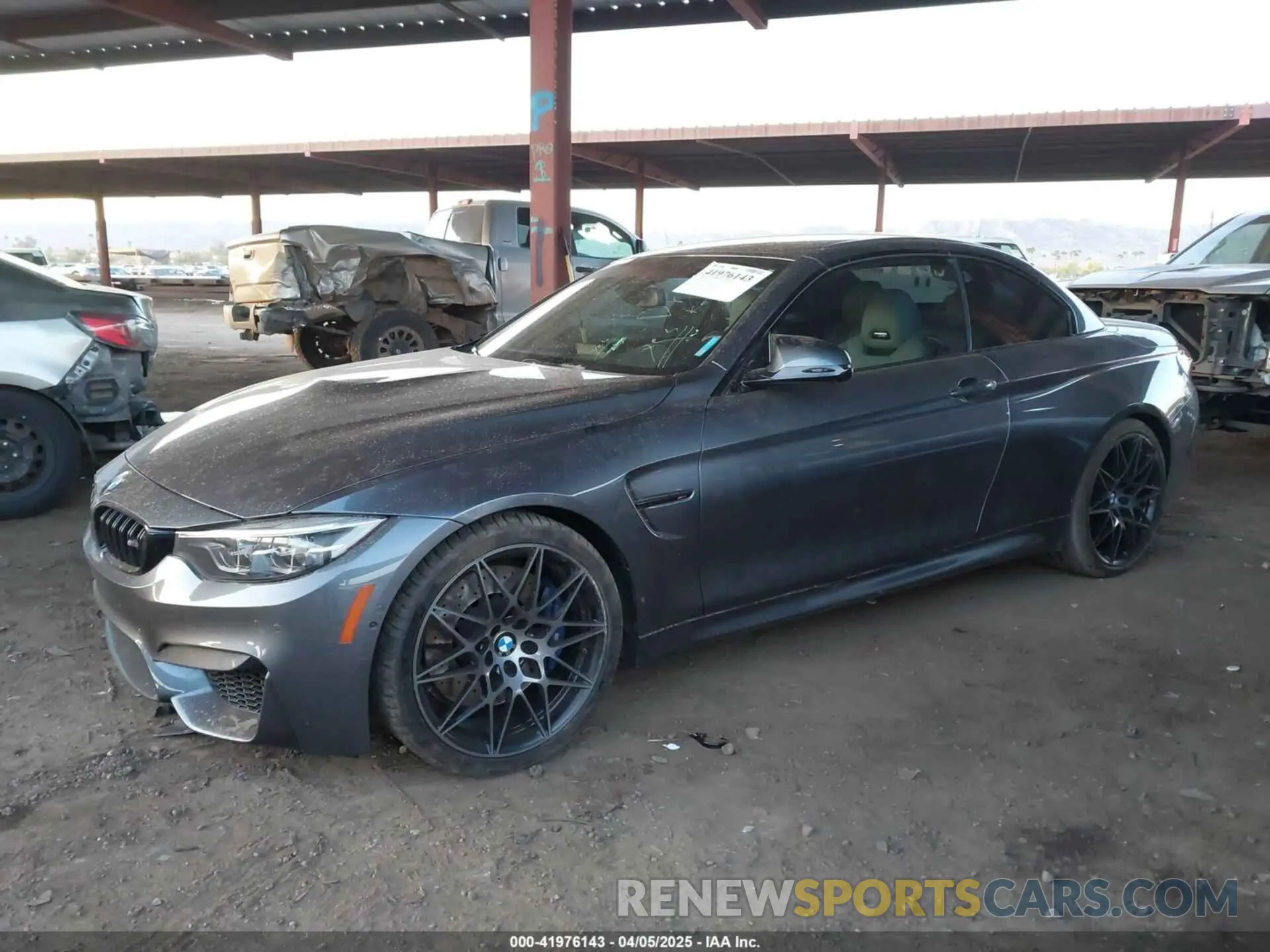 2 fotografías del automóvil dañado WBS4Z9C05L5N13445 BMW M4 2020