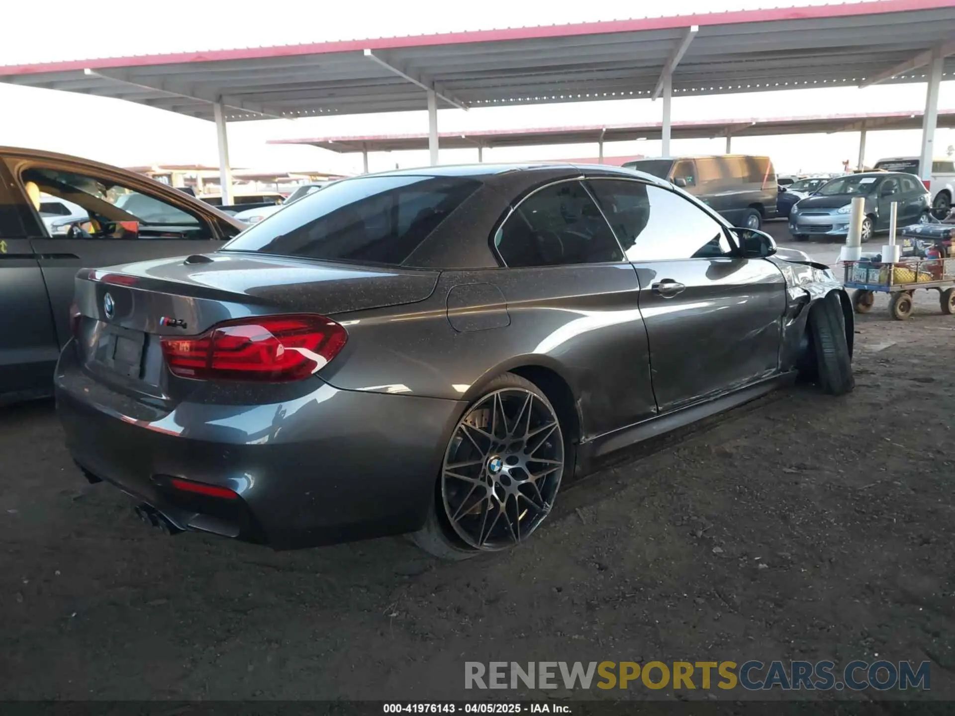 4 fotografías del automóvil dañado WBS4Z9C05L5N13445 BMW M4 2020