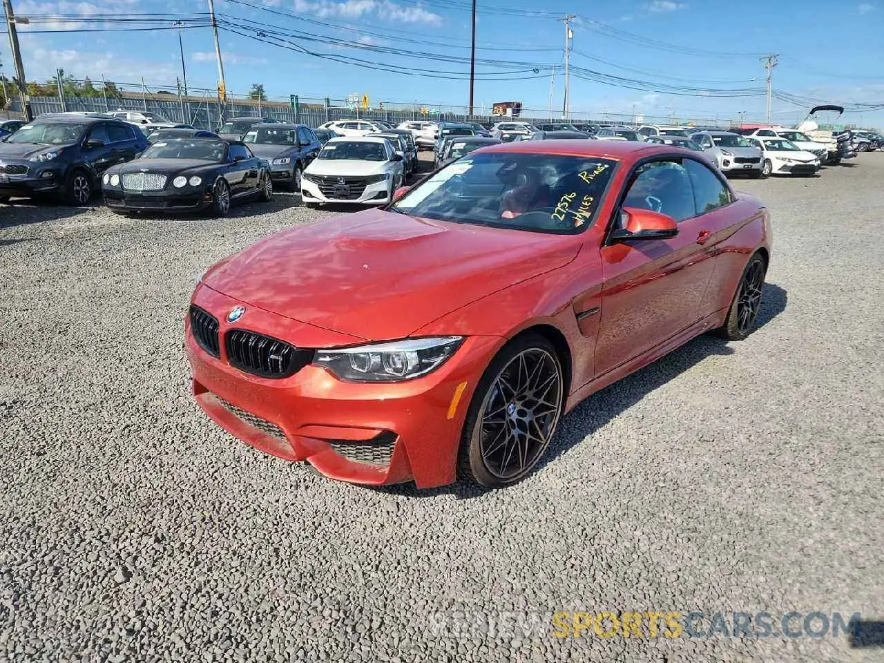 1 fotografías del automóvil dañado WBS4Z9C06L5P15498 BMW M4 2020
