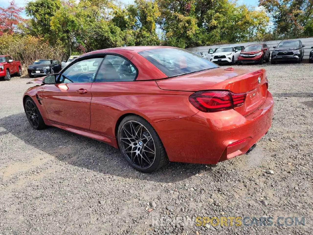 2 fotografías del automóvil dañado WBS4Z9C06L5P15498 BMW M4 2020