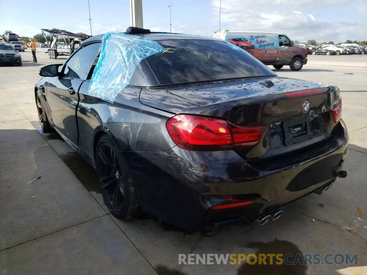 3 fotografías del automóvil dañado WBS4Z9C06L5R04460 BMW M4 2020
