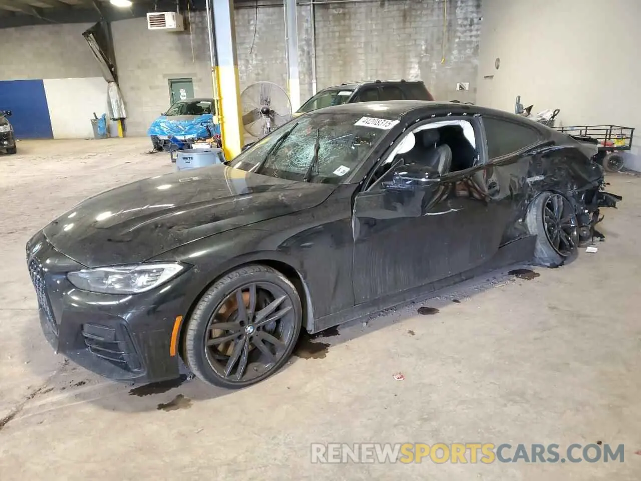 1 fotografías del automóvil dañado WBA13AR02MCH23714 BMW M4 2021