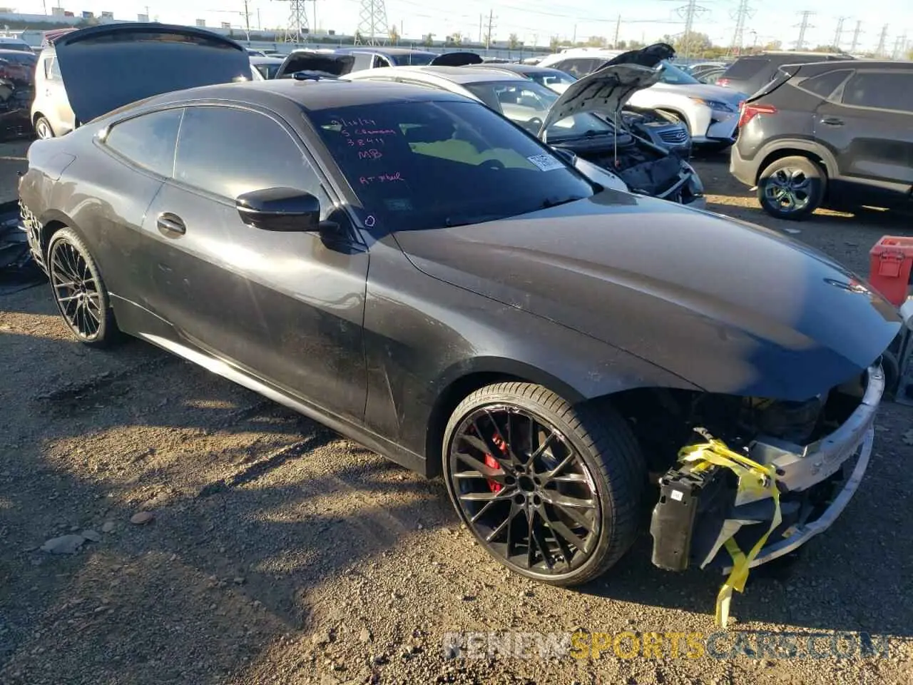 4 fotografías del automóvil dañado WBA13AR06MCF81867 BMW M4 2021