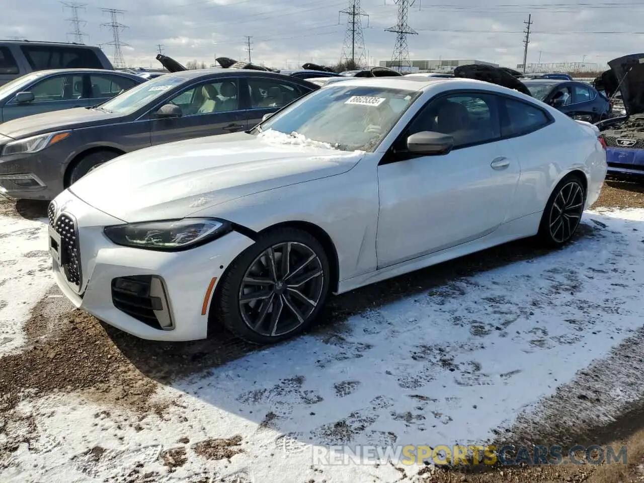 1 fotografías del automóvil dañado WBA13AR07MCF79691 BMW M4 2021
