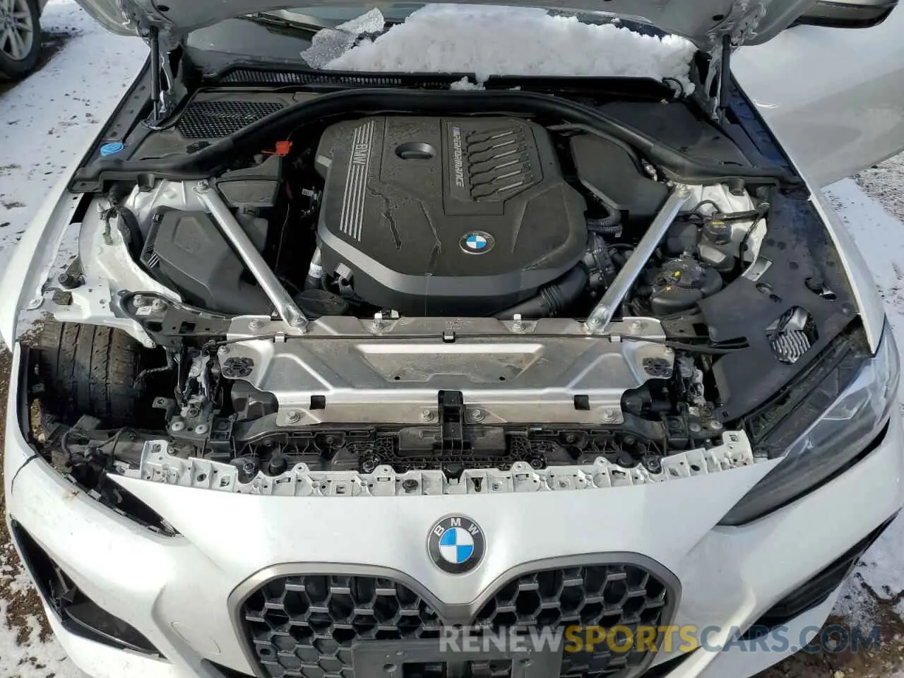 11 fotografías del automóvil dañado WBA13AR07MCF79691 BMW M4 2021