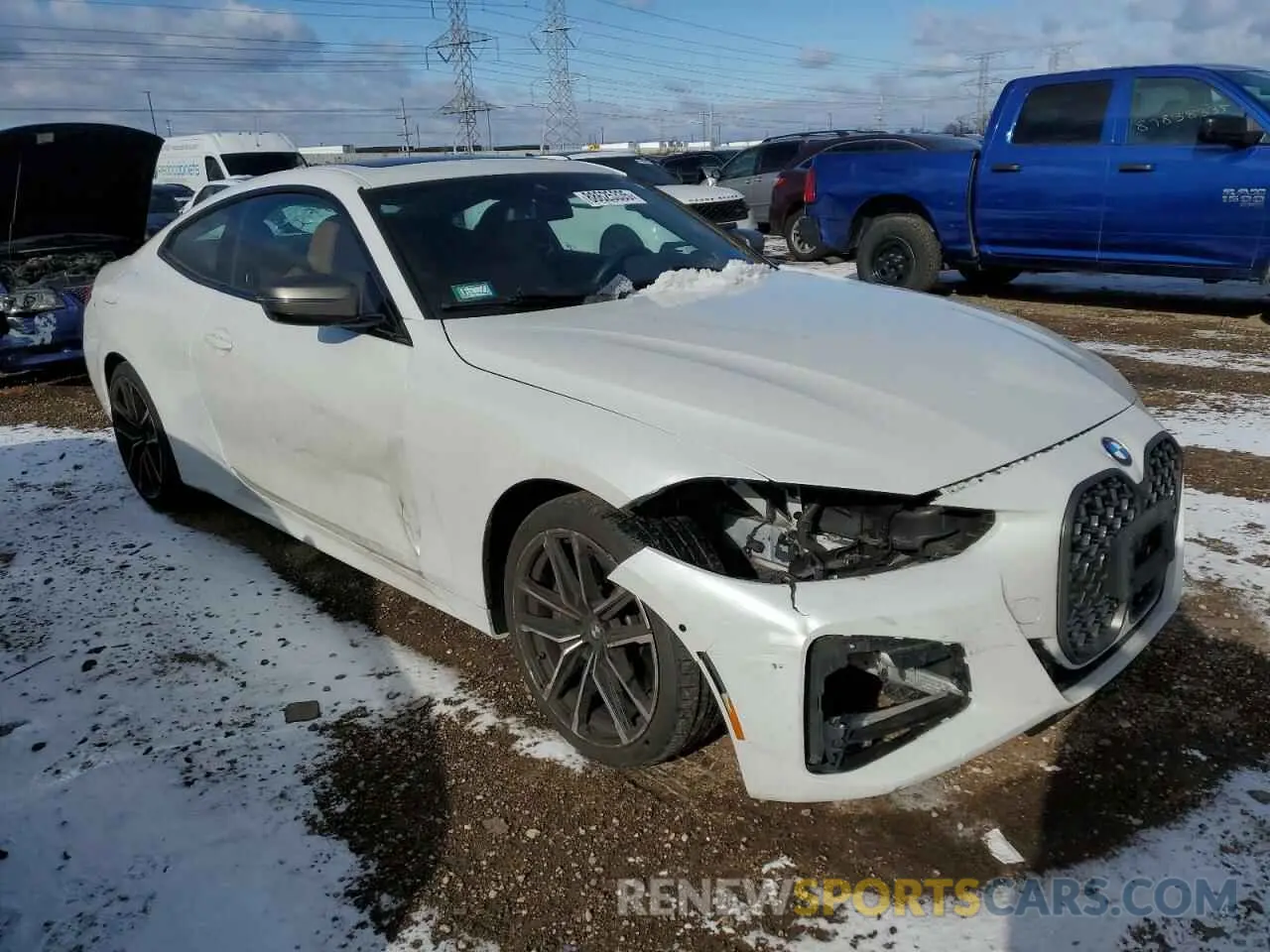 4 fotografías del automóvil dañado WBA13AR07MCF79691 BMW M4 2021