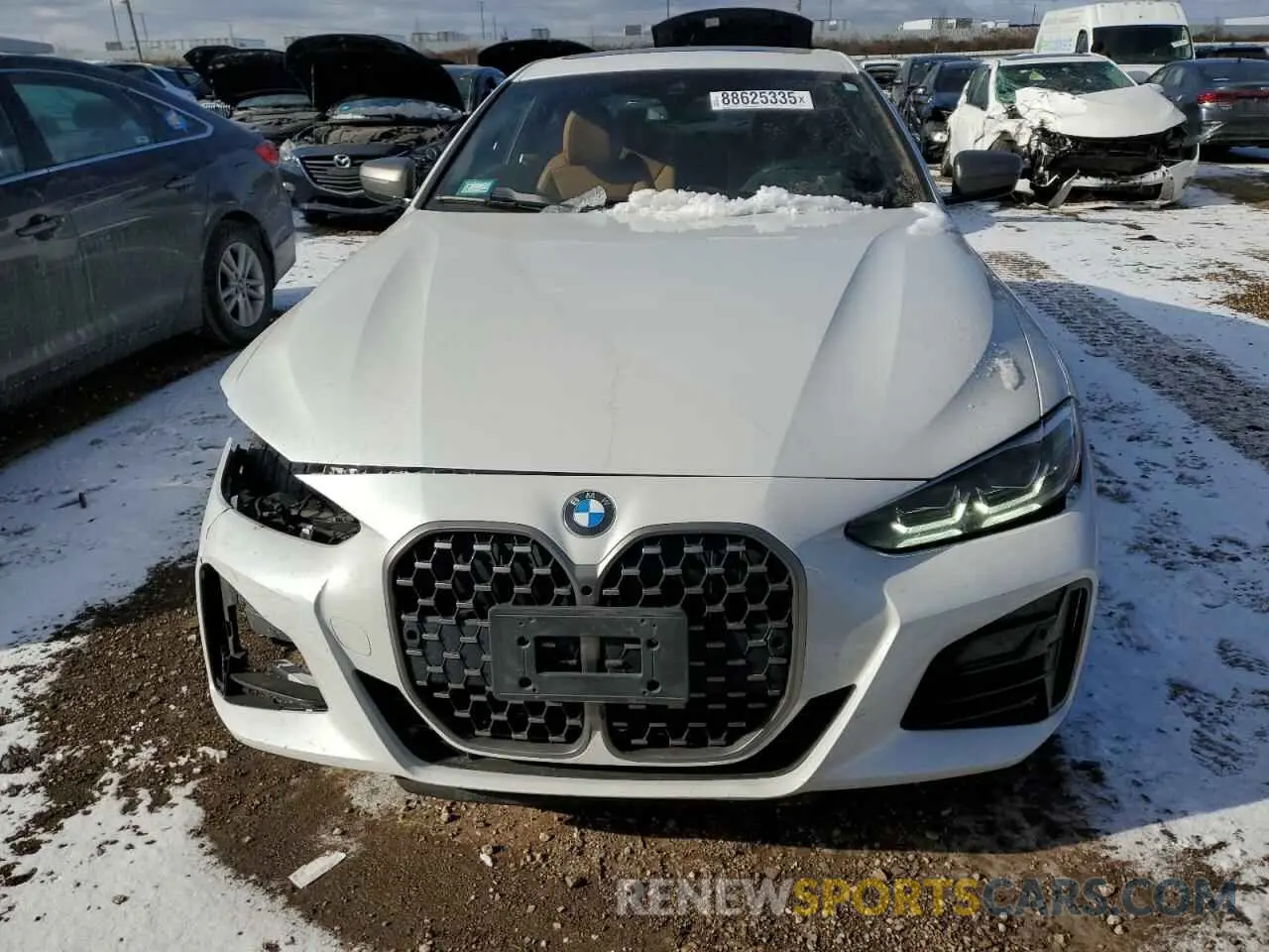 5 fotografías del automóvil dañado WBA13AR07MCF79691 BMW M4 2021