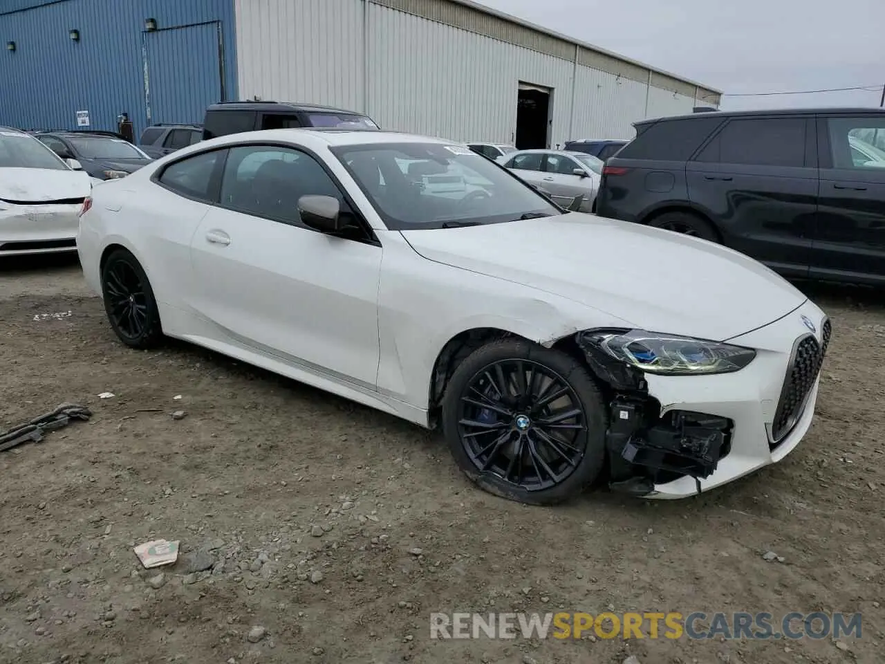 4 fotografías del automóvil dañado WBA13AR0XMCH03419 BMW M4 2021