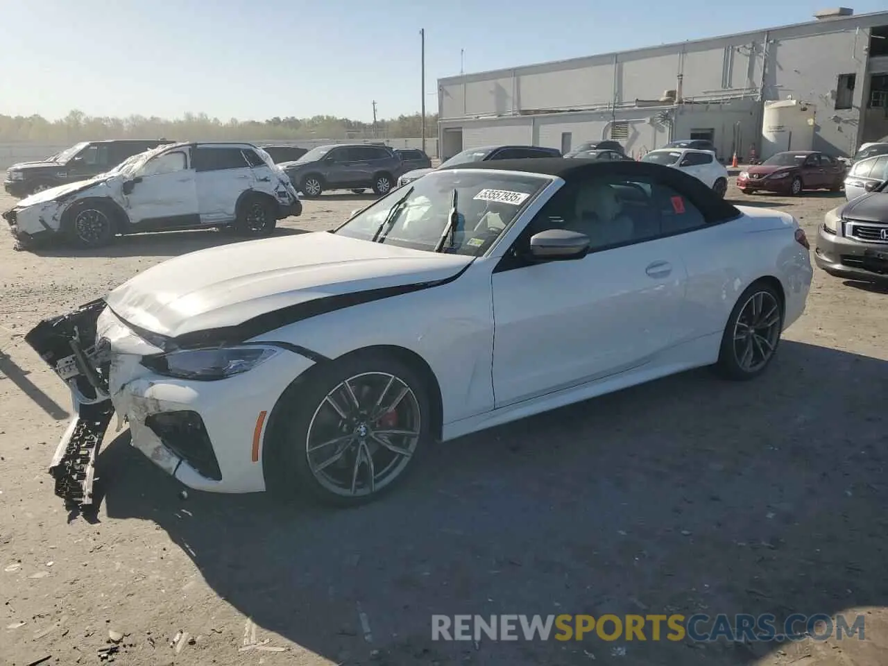 1 fotografías del automóvil dañado WBA53AT02MCH55279 BMW M4 2021