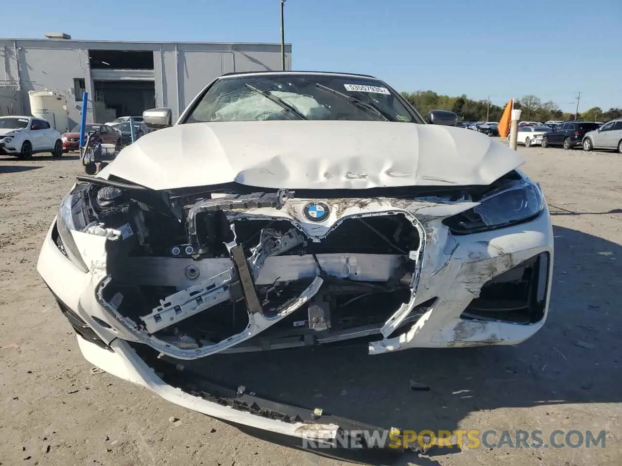 5 fotografías del automóvil dañado WBA53AT02MCH55279 BMW M4 2021