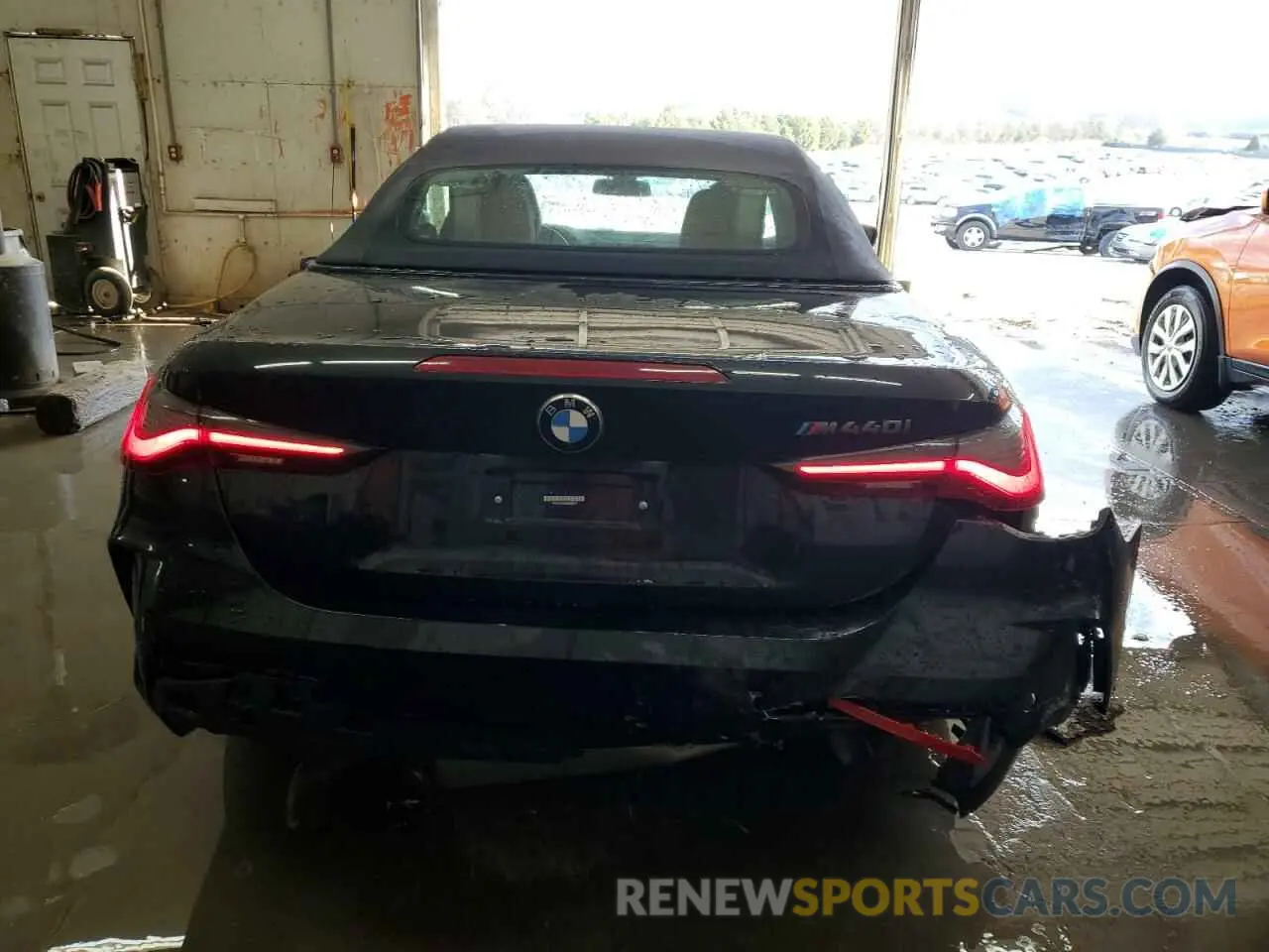 6 fotografías del automóvil dañado WBA53AT03MCG20974 BMW M4 2021