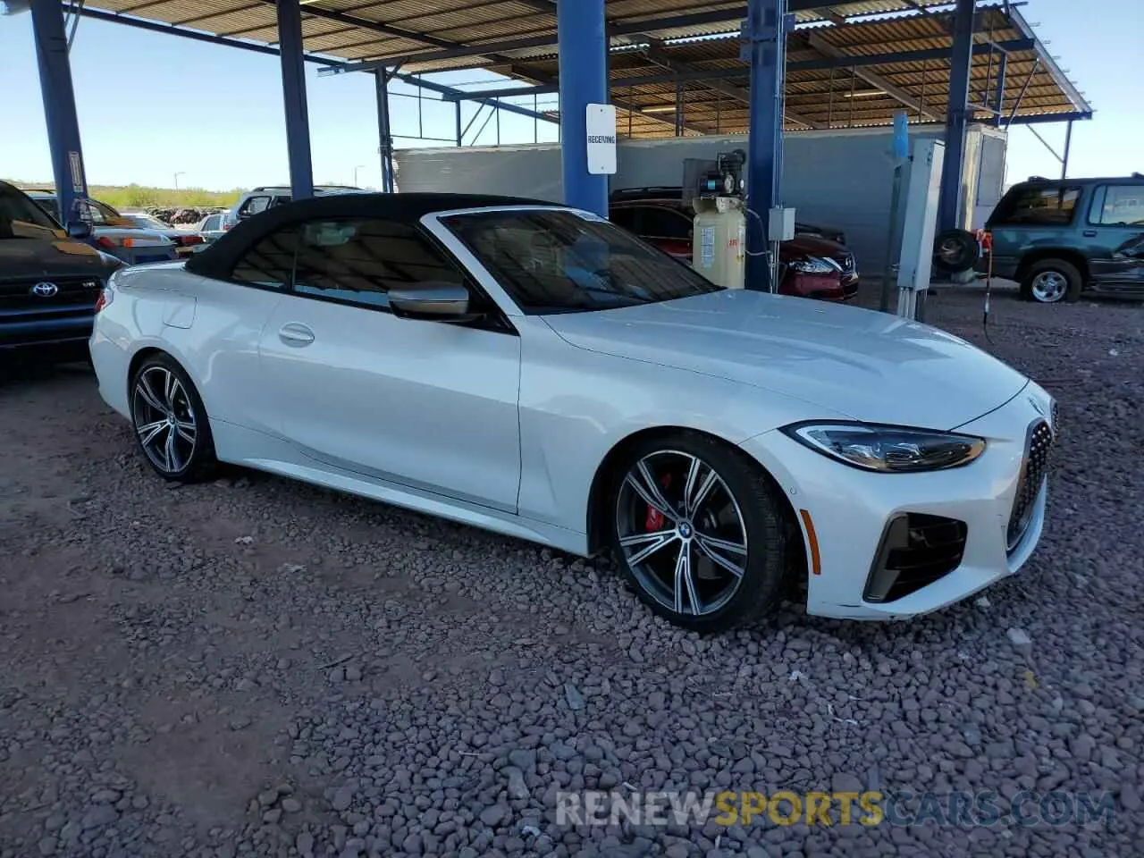 4 fotografías del automóvil dañado WBA53AT04MCG99670 BMW M4 2021