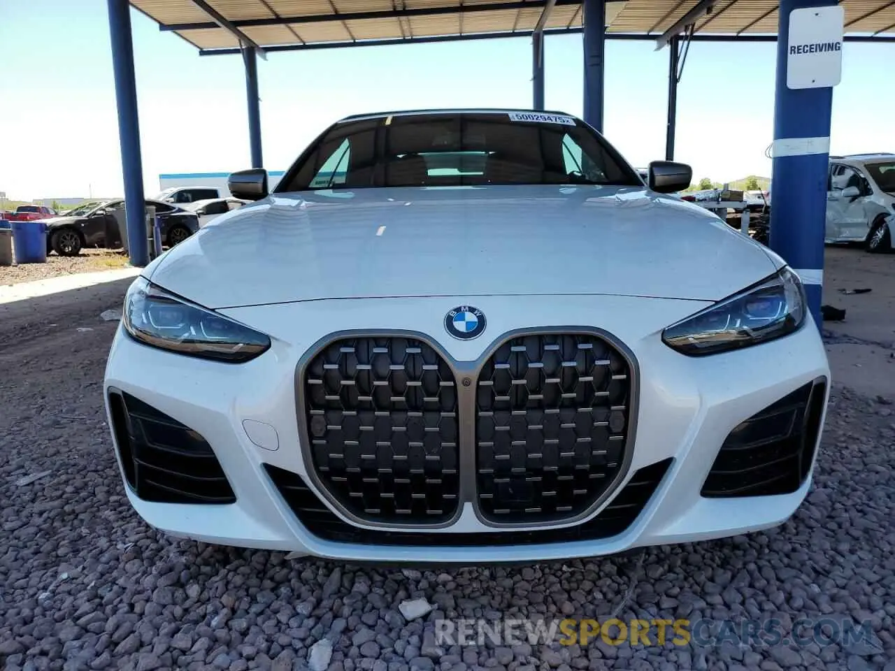 5 fotografías del automóvil dañado WBA53AT04MCG99670 BMW M4 2021