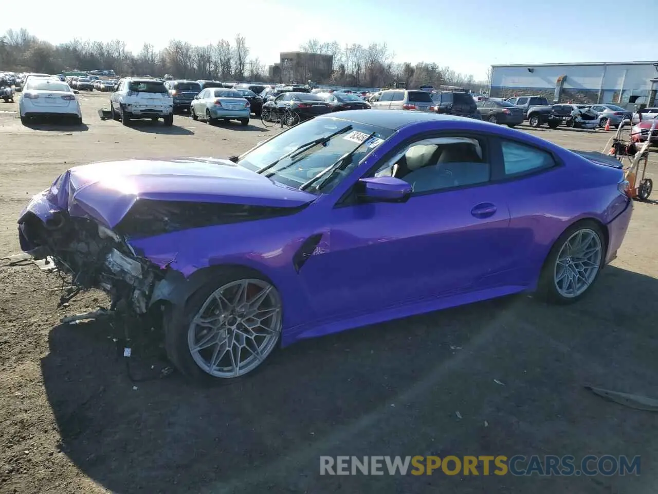 1 fotografías del automóvil dañado WBS33AZ01MCG10826 BMW M4 2021