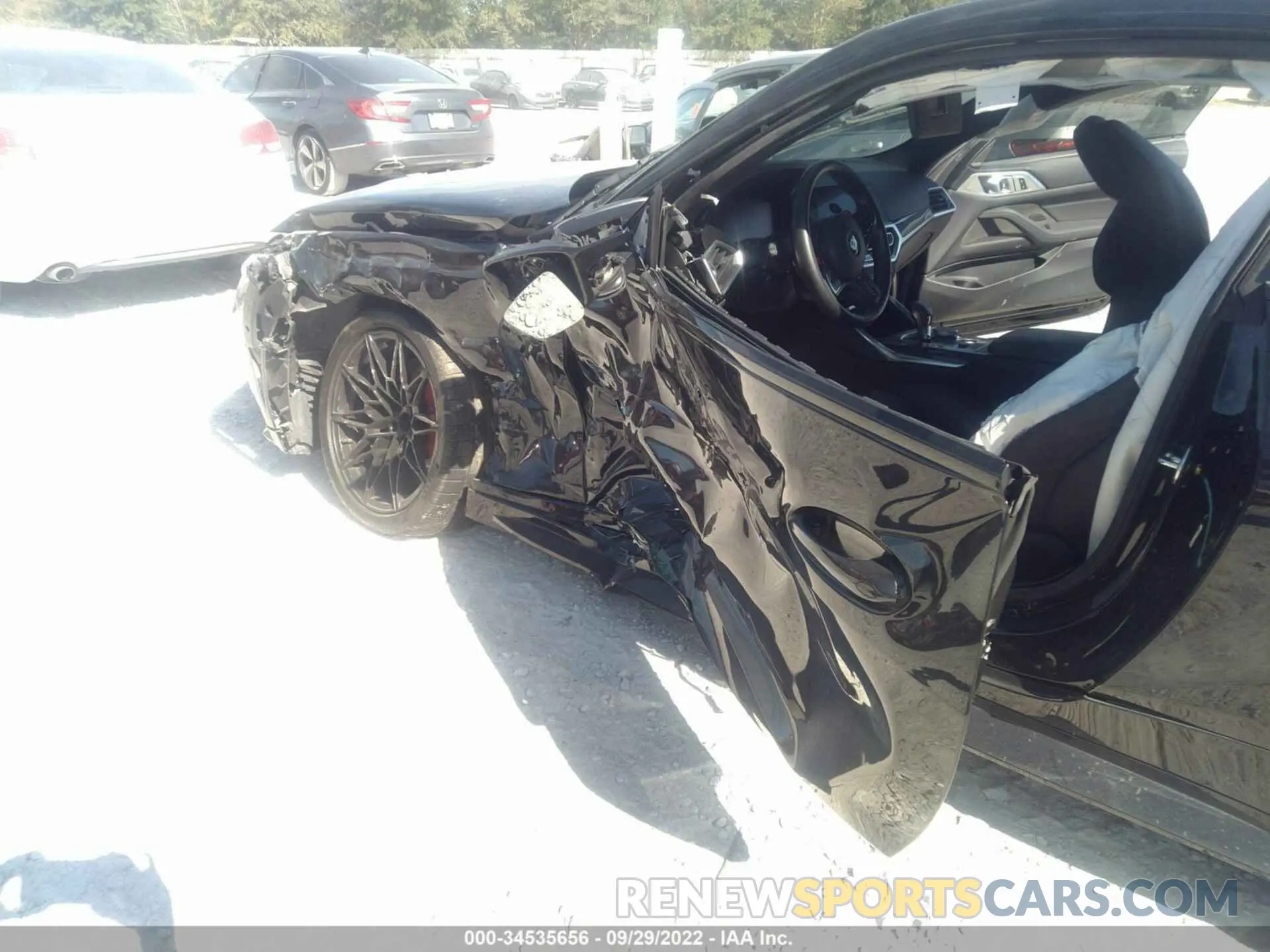 6 fotografías del automóvil dañado WBS33AZ01MCG80147 BMW M4 2021