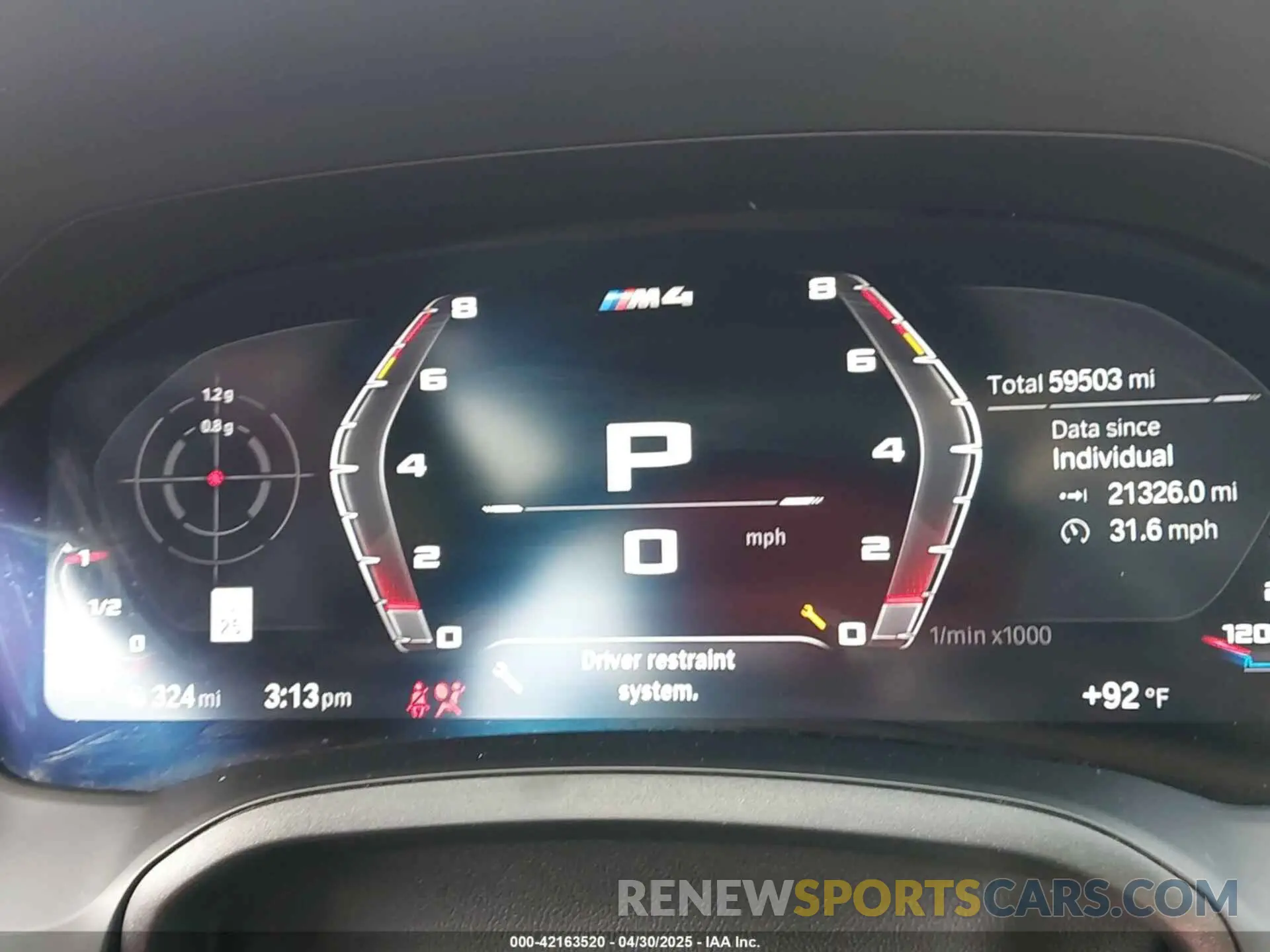 7 fotografías del automóvil dañado WBS33AZ03MCH04805 BMW M4 2021