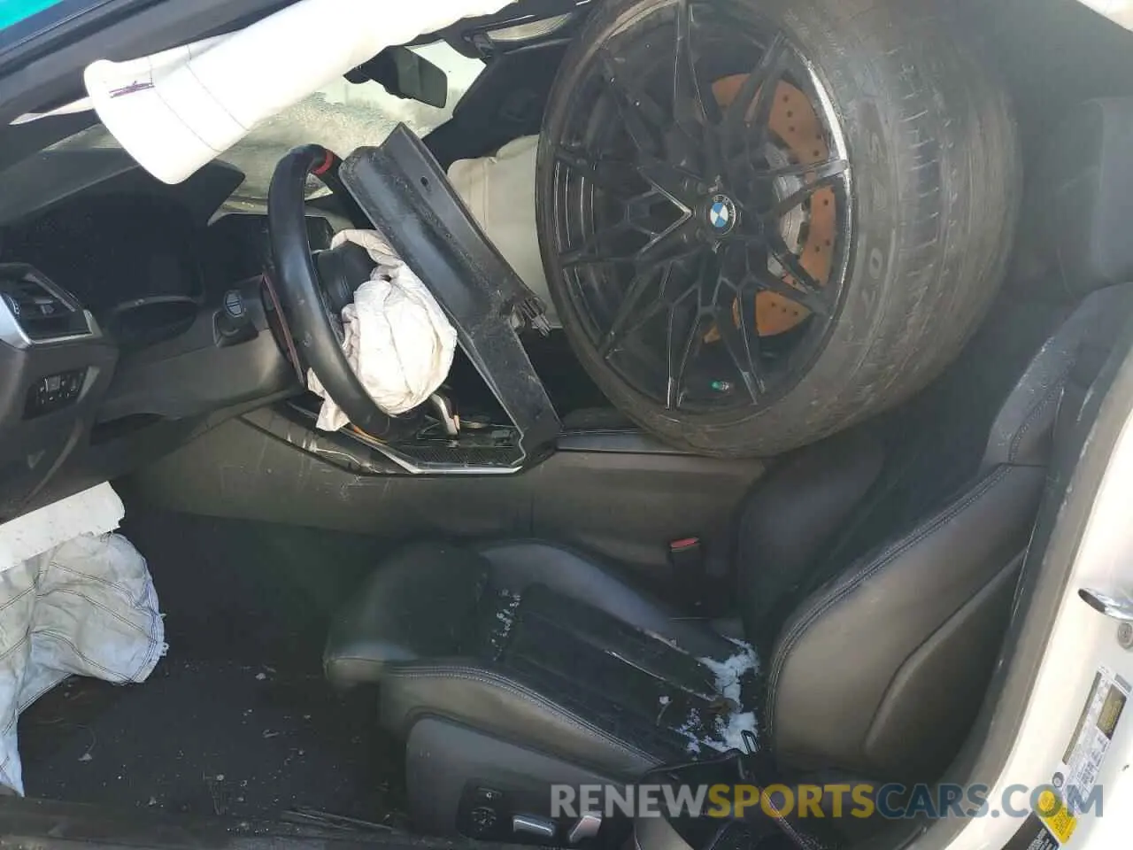 7 fotografías del automóvil dañado WBS33AZ03MCH13035 BMW M4 2021