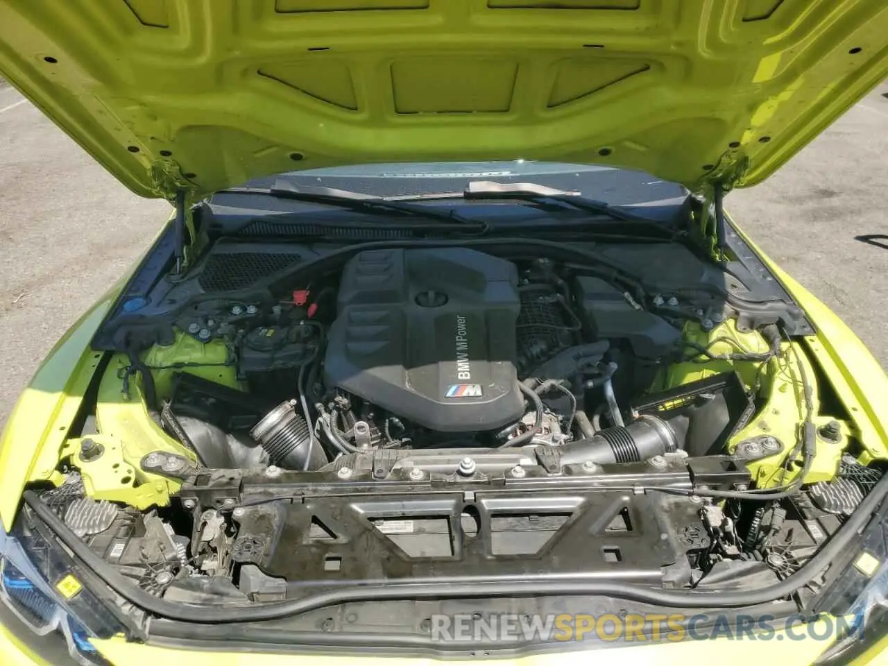 11 fotografías del automóvil dañado WBS33AZ03MCH19451 BMW M4 2021