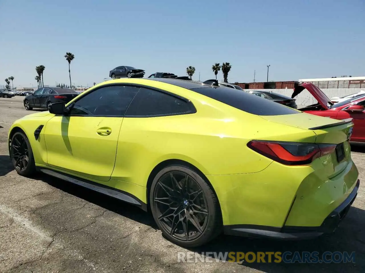 2 fotografías del automóvil dañado WBS33AZ03MCH19451 BMW M4 2021
