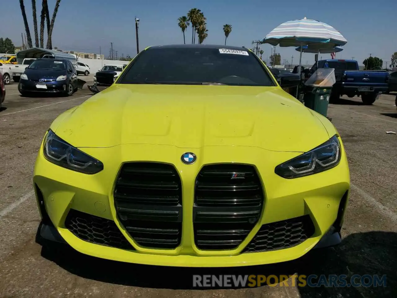 5 fotografías del automóvil dañado WBS33AZ03MCH19451 BMW M4 2021