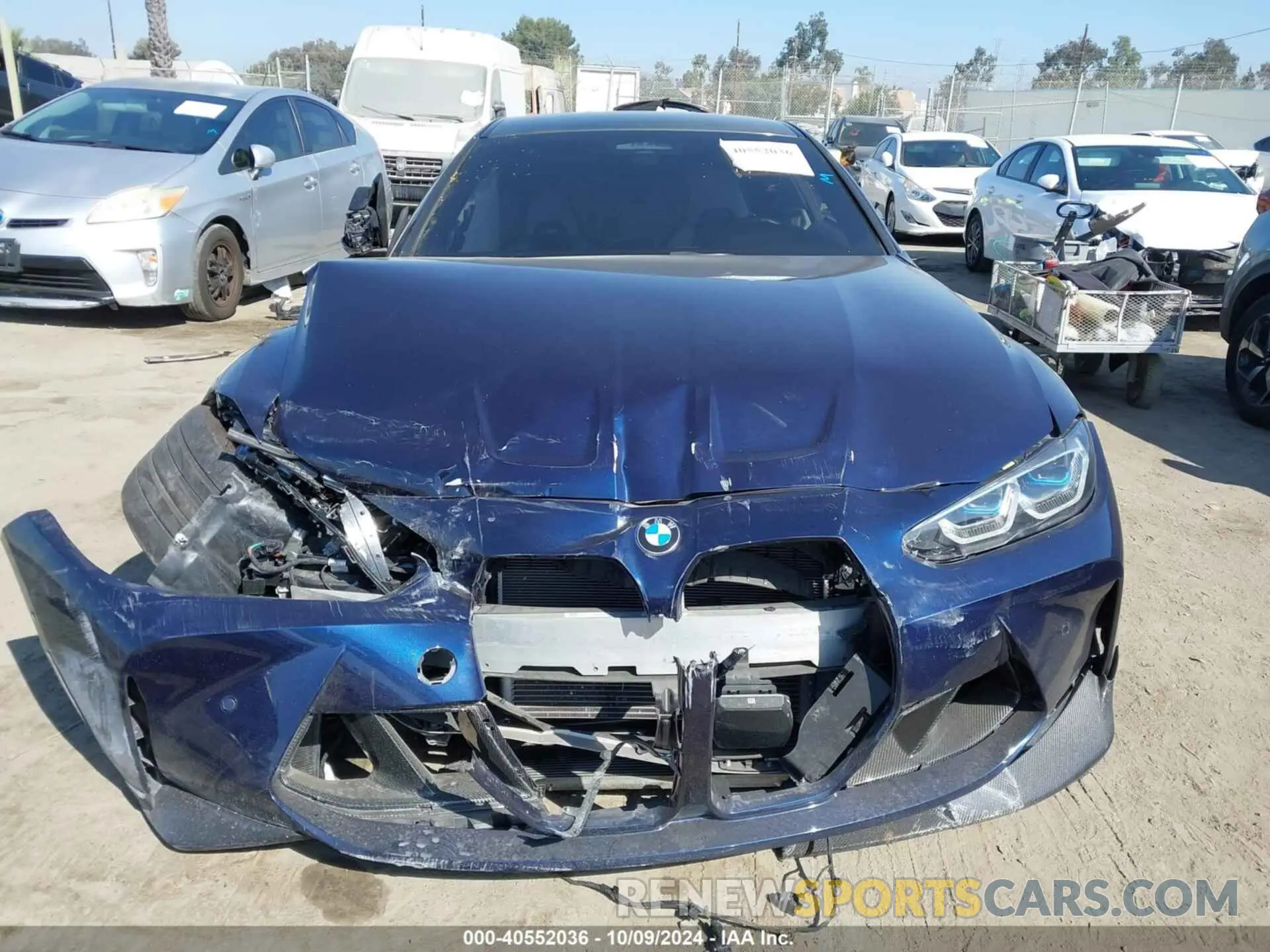 13 fotografías del automóvil dañado WBS33AZ06MCG47399 BMW M4 2021