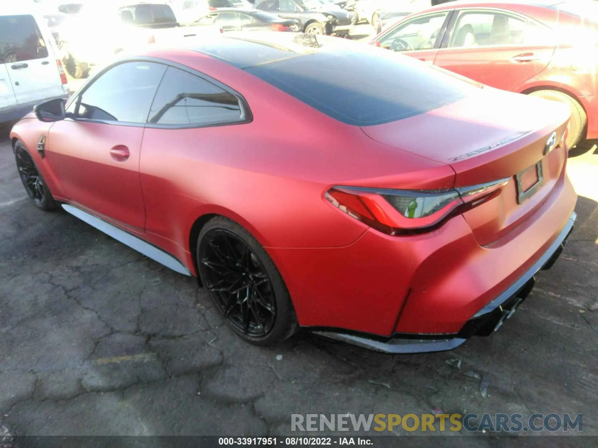 3 fotografías del automóvil dañado WBS33AZ06MCH08282 BMW M4 2021