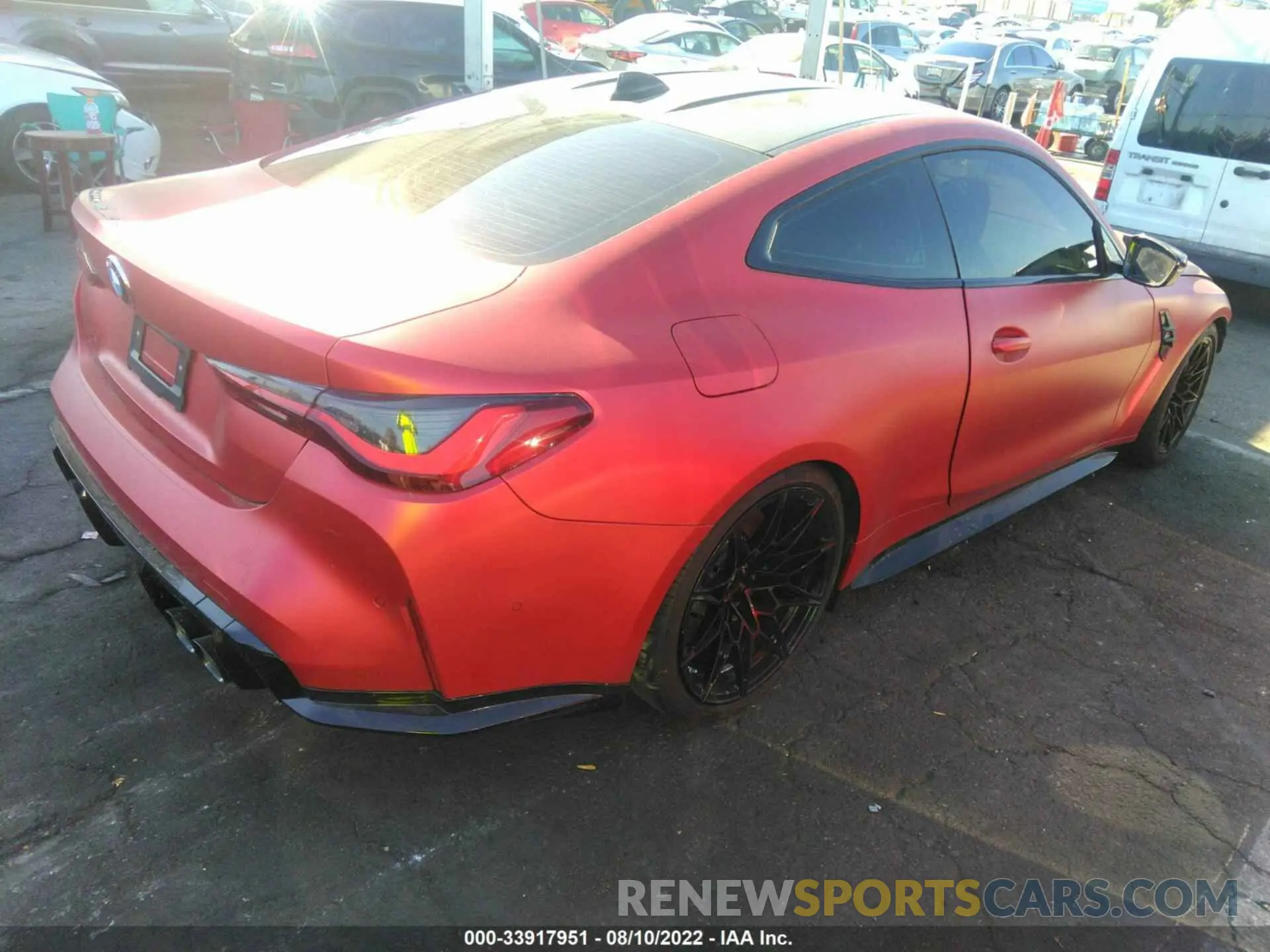 4 fotografías del automóvil dañado WBS33AZ06MCH08282 BMW M4 2021