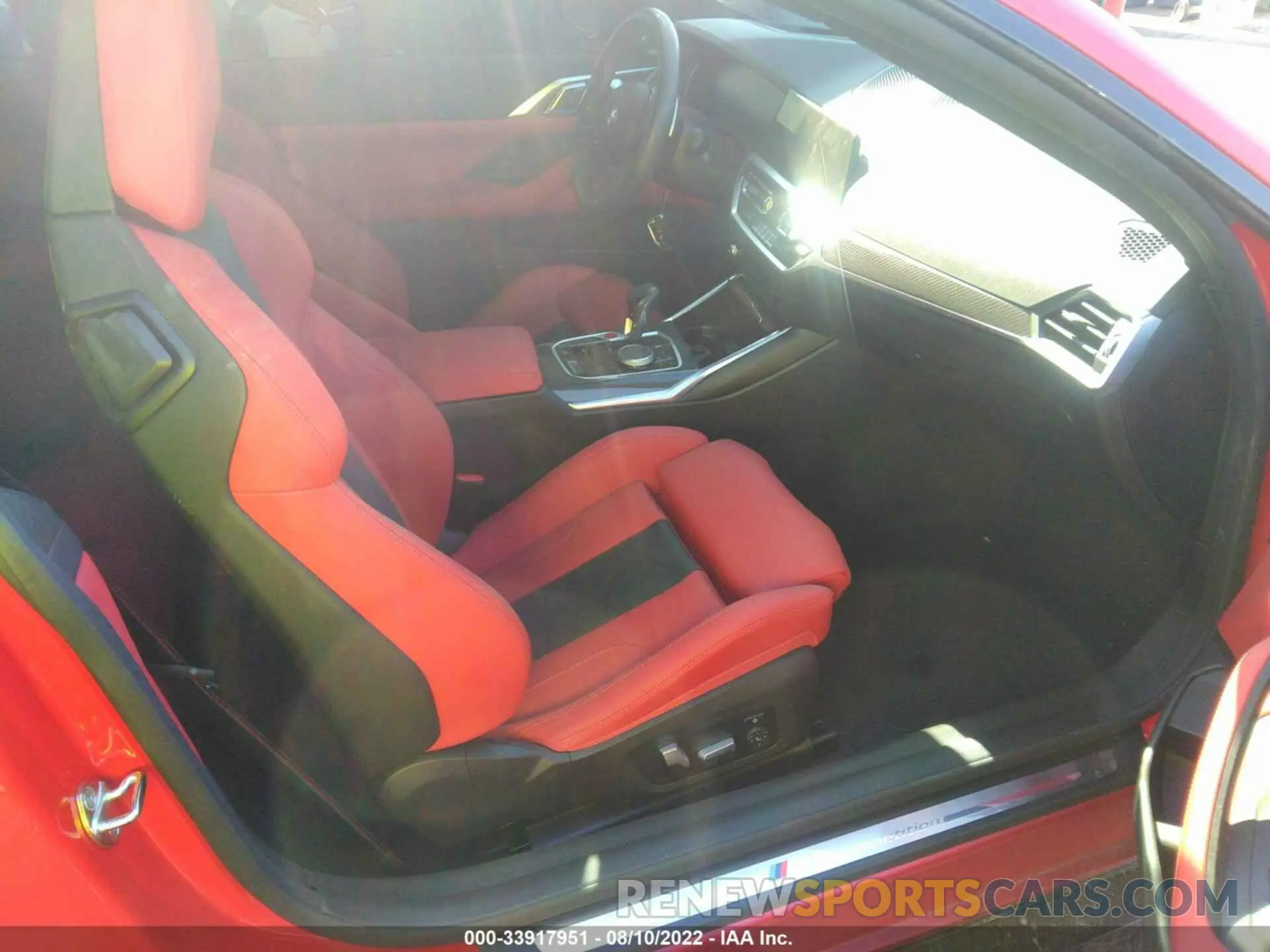 5 fotografías del automóvil dañado WBS33AZ06MCH08282 BMW M4 2021