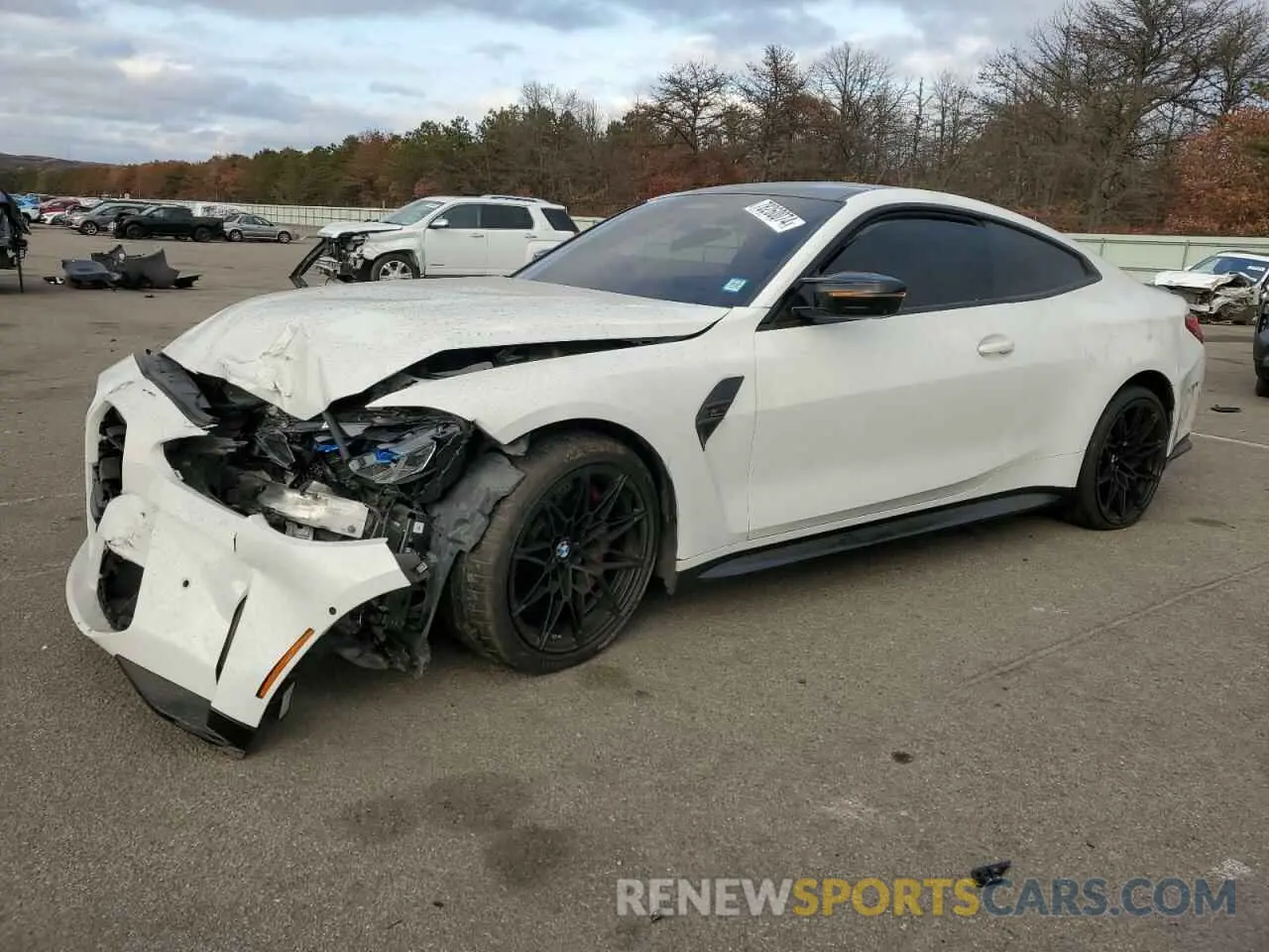 1 fotografías del automóvil dañado WBS33AZ0XMCG66070 BMW M4 2021