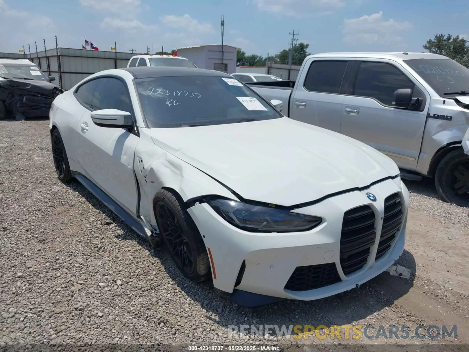 1 fotografías del automóvil dañado WBS53AZ02MCH23791 BMW M4 2021