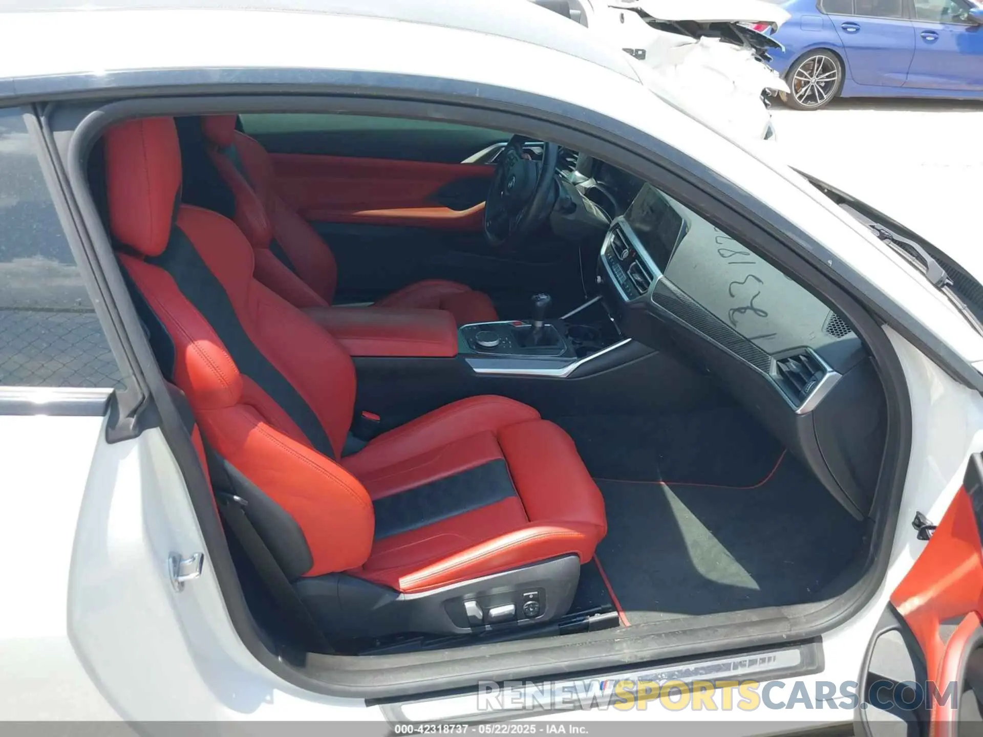 5 fotografías del automóvil dañado WBS53AZ02MCH23791 BMW M4 2021