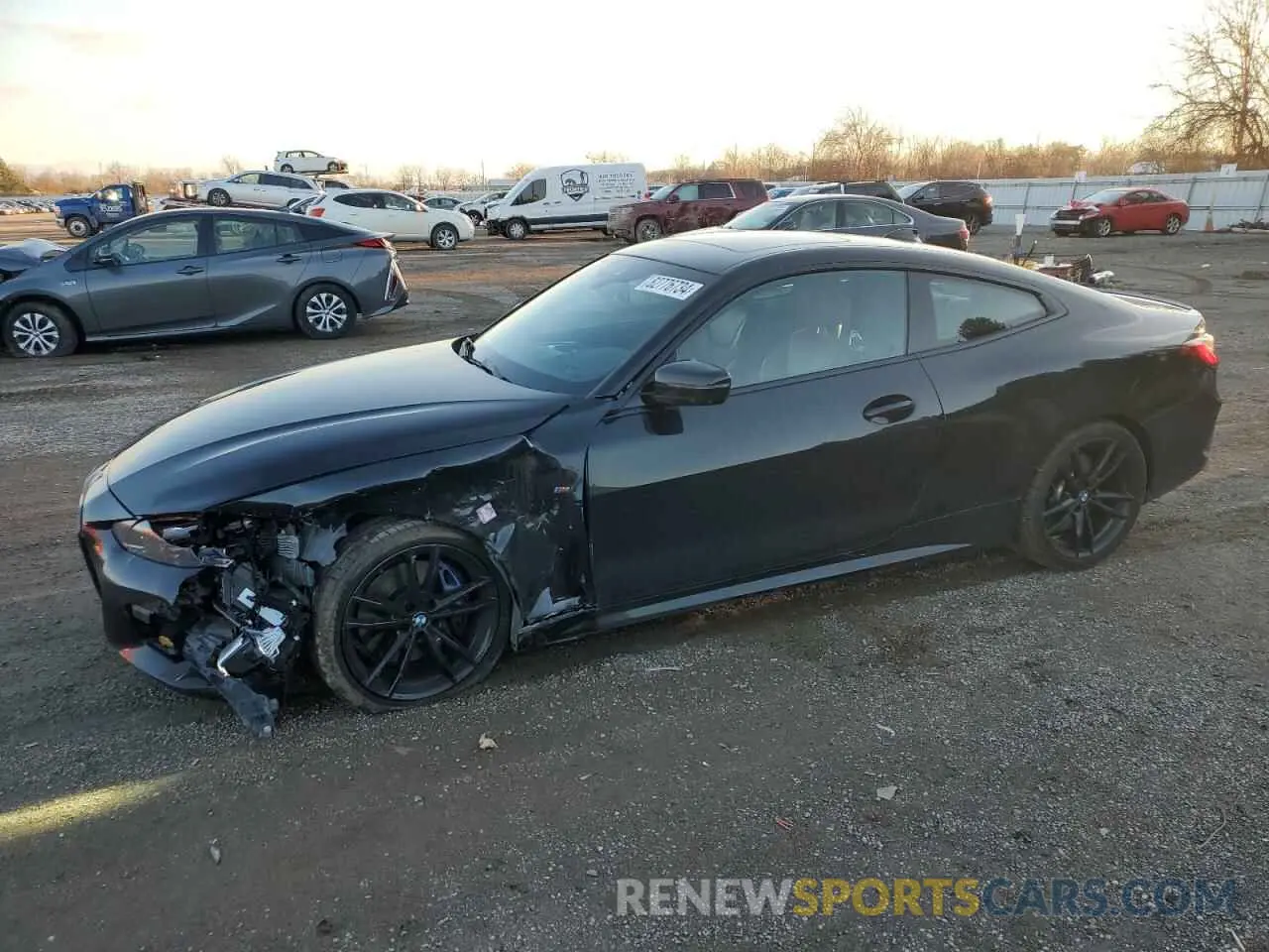 1 fotografías del automóvil dañado WBA13AR04NCH97802 BMW M4 2022