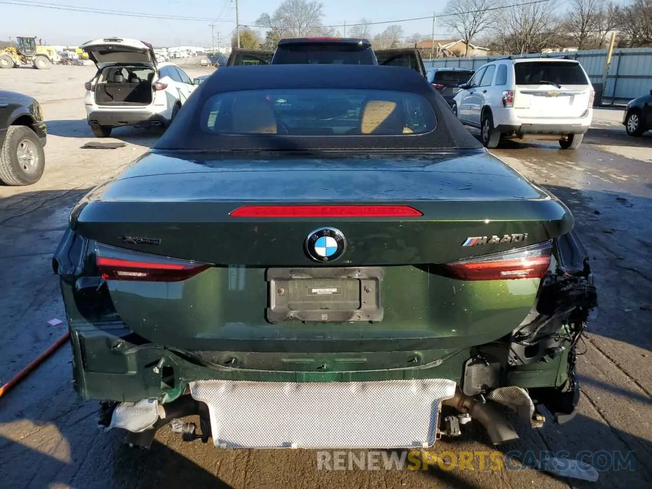 6 fotografías del automóvil dañado WBA63AT0XNCH76841 BMW M4 2022