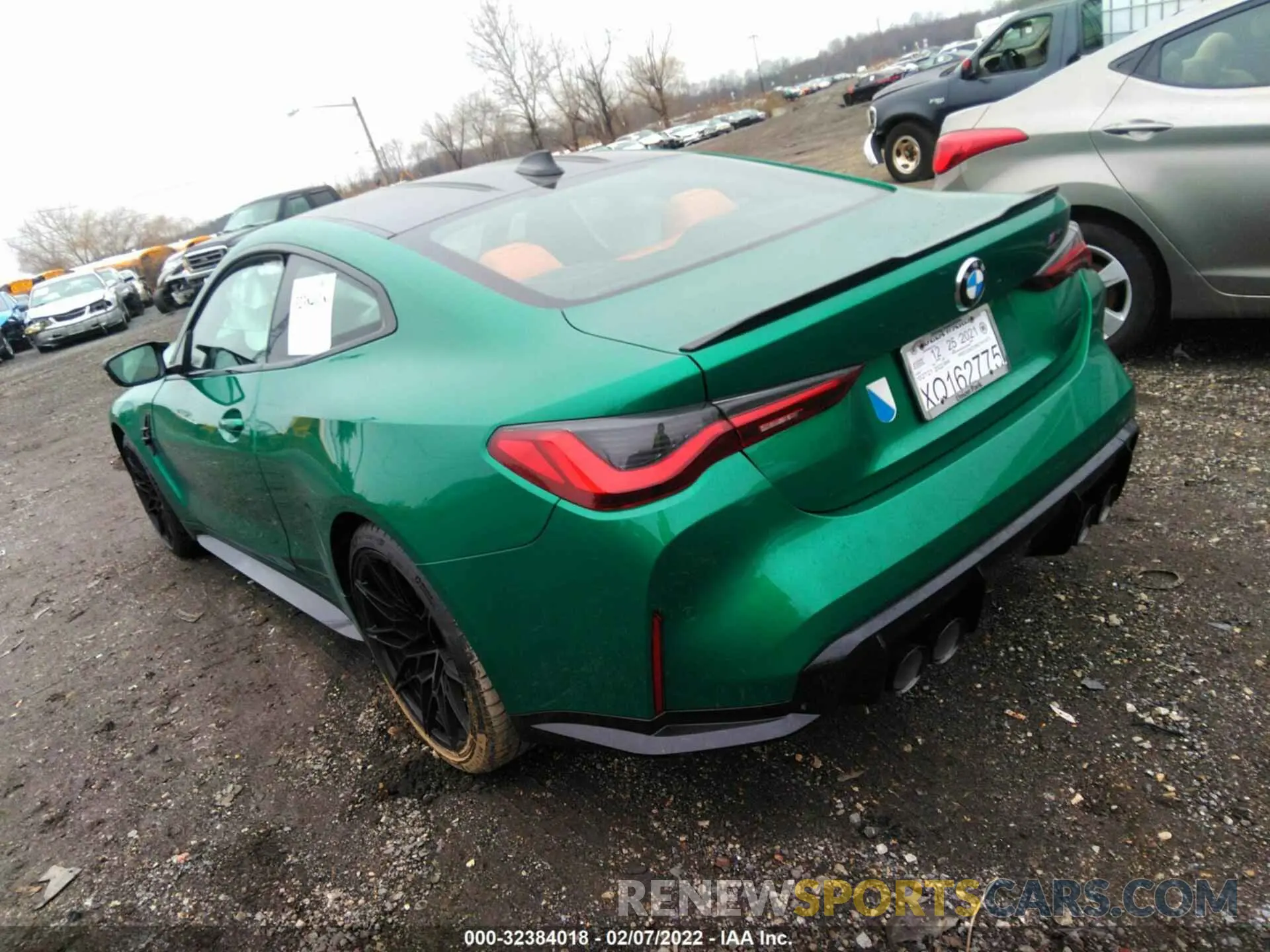 3 fotografías del automóvil dañado WBS33AZ03NCH91672 BMW M4 2022