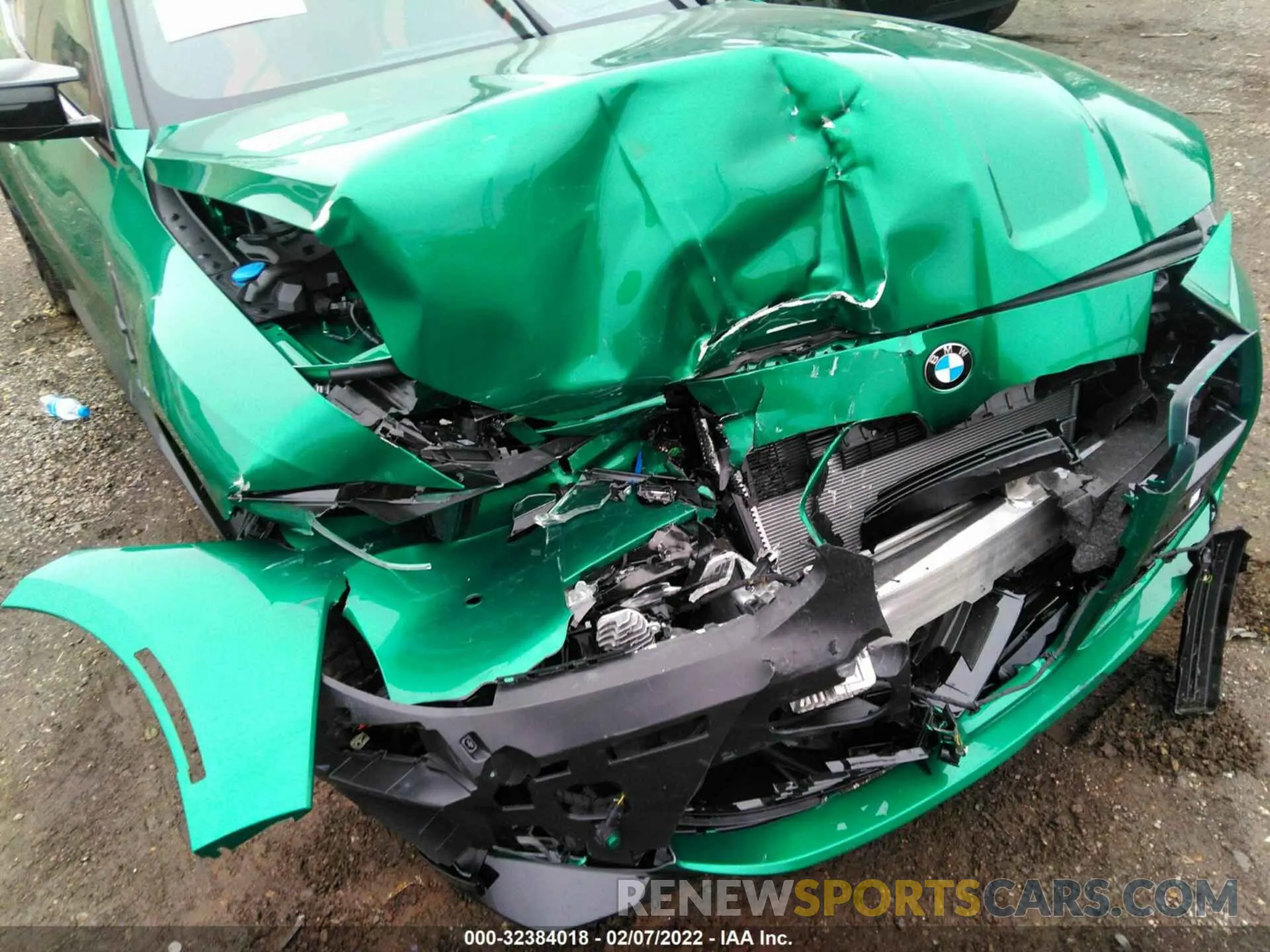 6 fotografías del automóvil dañado WBS33AZ03NCH91672 BMW M4 2022
