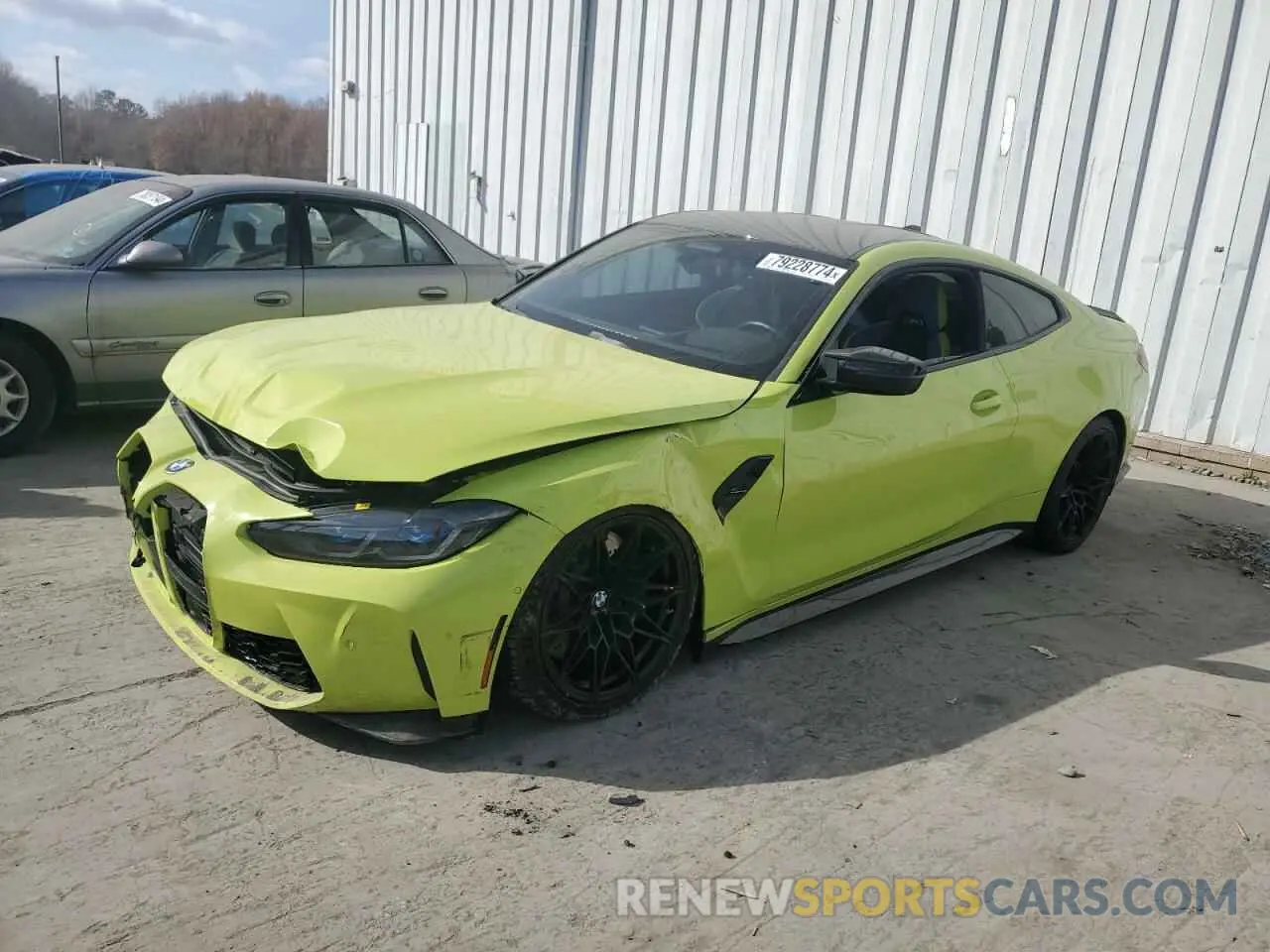 1 fotografías del automóvil dañado WBS33AZ03NCJ45996 BMW M4 2022