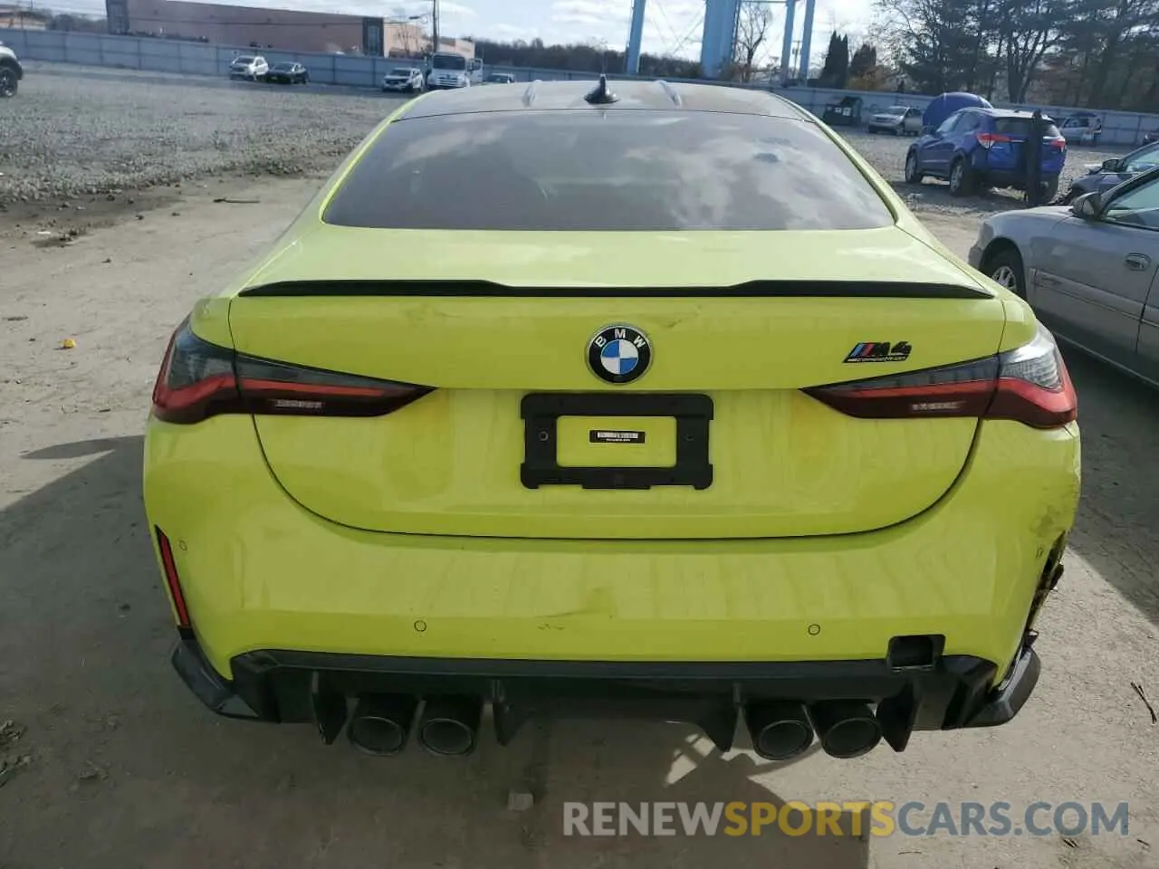 6 fotografías del automóvil dañado WBS33AZ03NCJ45996 BMW M4 2022