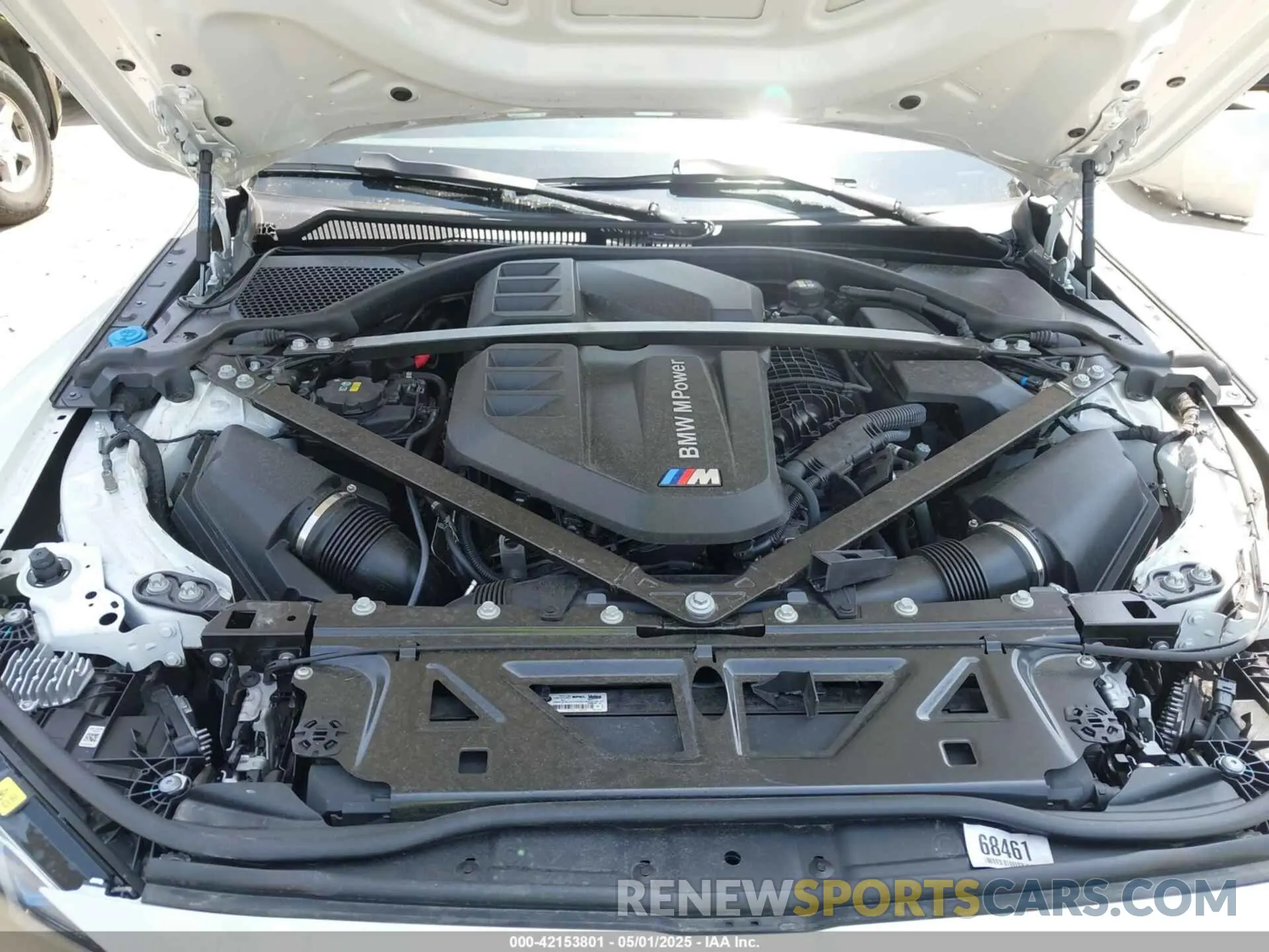 10 fotografías del automóvil dañado WBS33AZ04NCJ20752 BMW M4 2022
