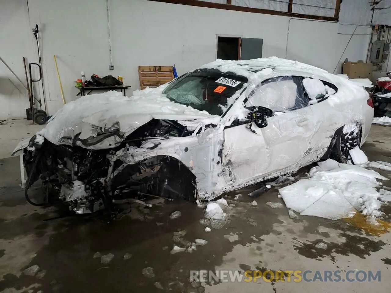 1 fotografías del automóvil dañado WBS33AZ07NCJ38064 BMW M4 2022