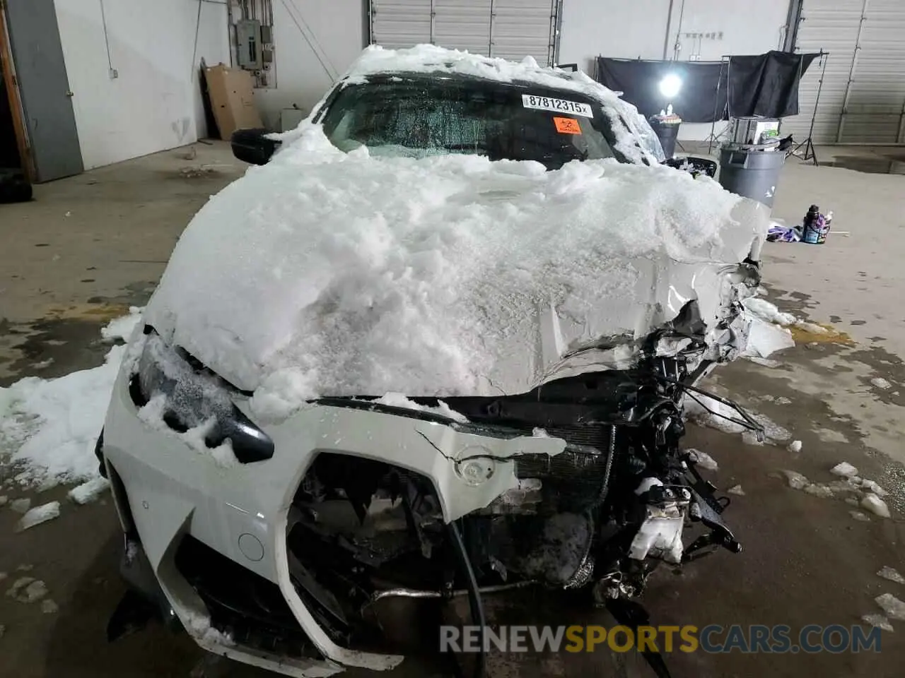 5 fotografías del automóvil dañado WBS33AZ07NCJ38064 BMW M4 2022