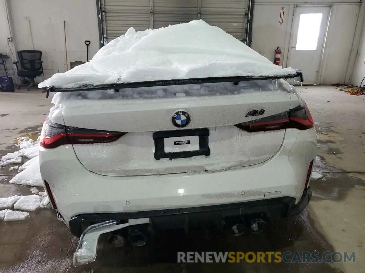 6 fotografías del automóvil dañado WBS33AZ07NCJ38064 BMW M4 2022