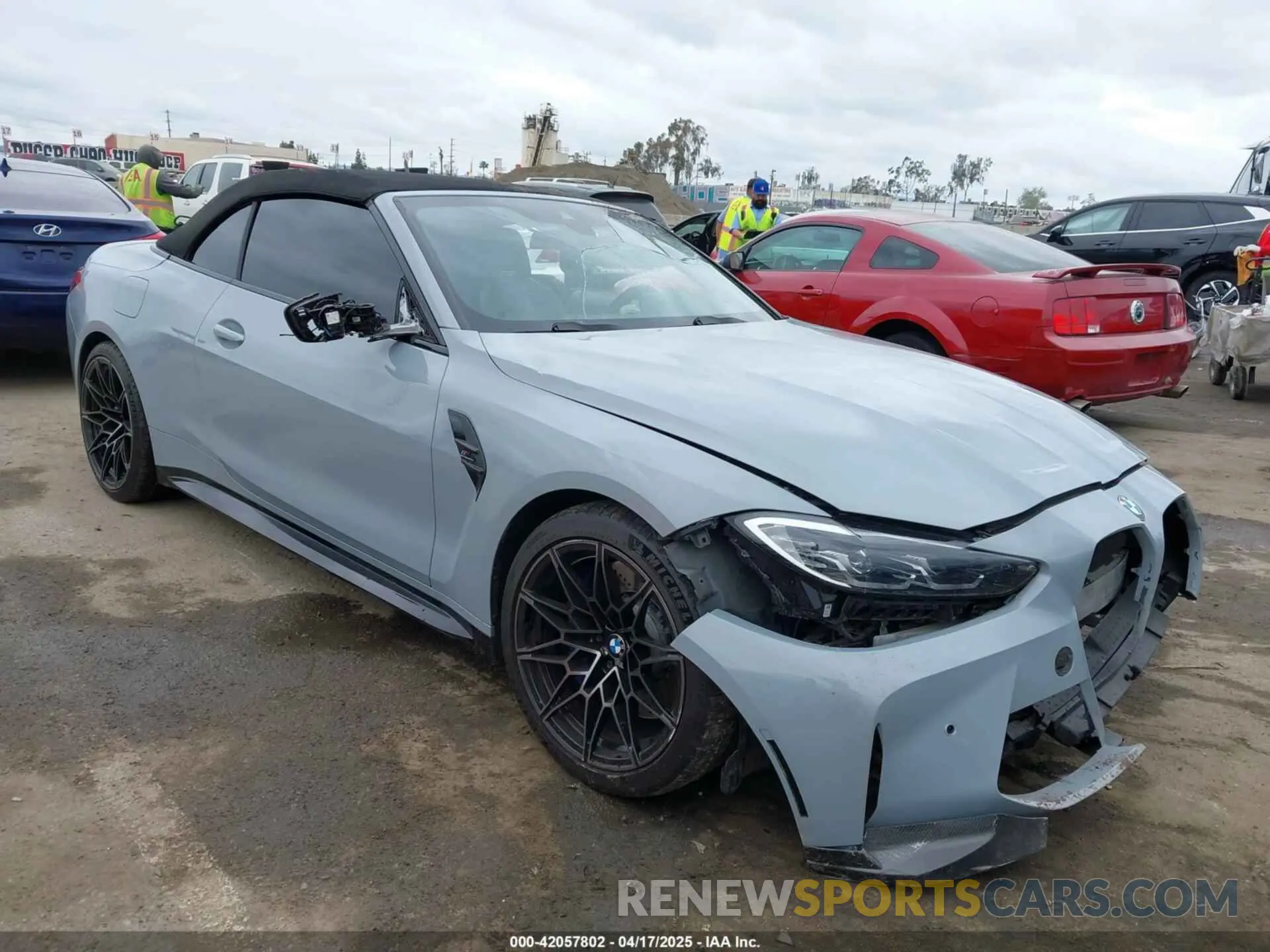 1 fotografías del automóvil dañado WBS33BA01NCJ58456 BMW M4 2022