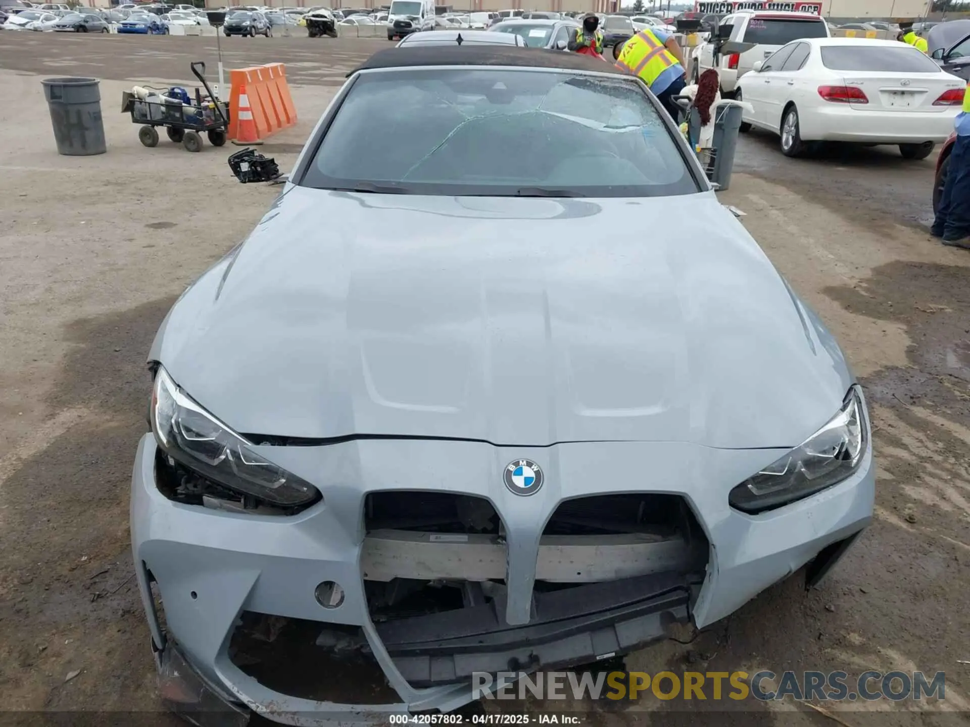 12 fotografías del automóvil dañado WBS33BA01NCJ58456 BMW M4 2022