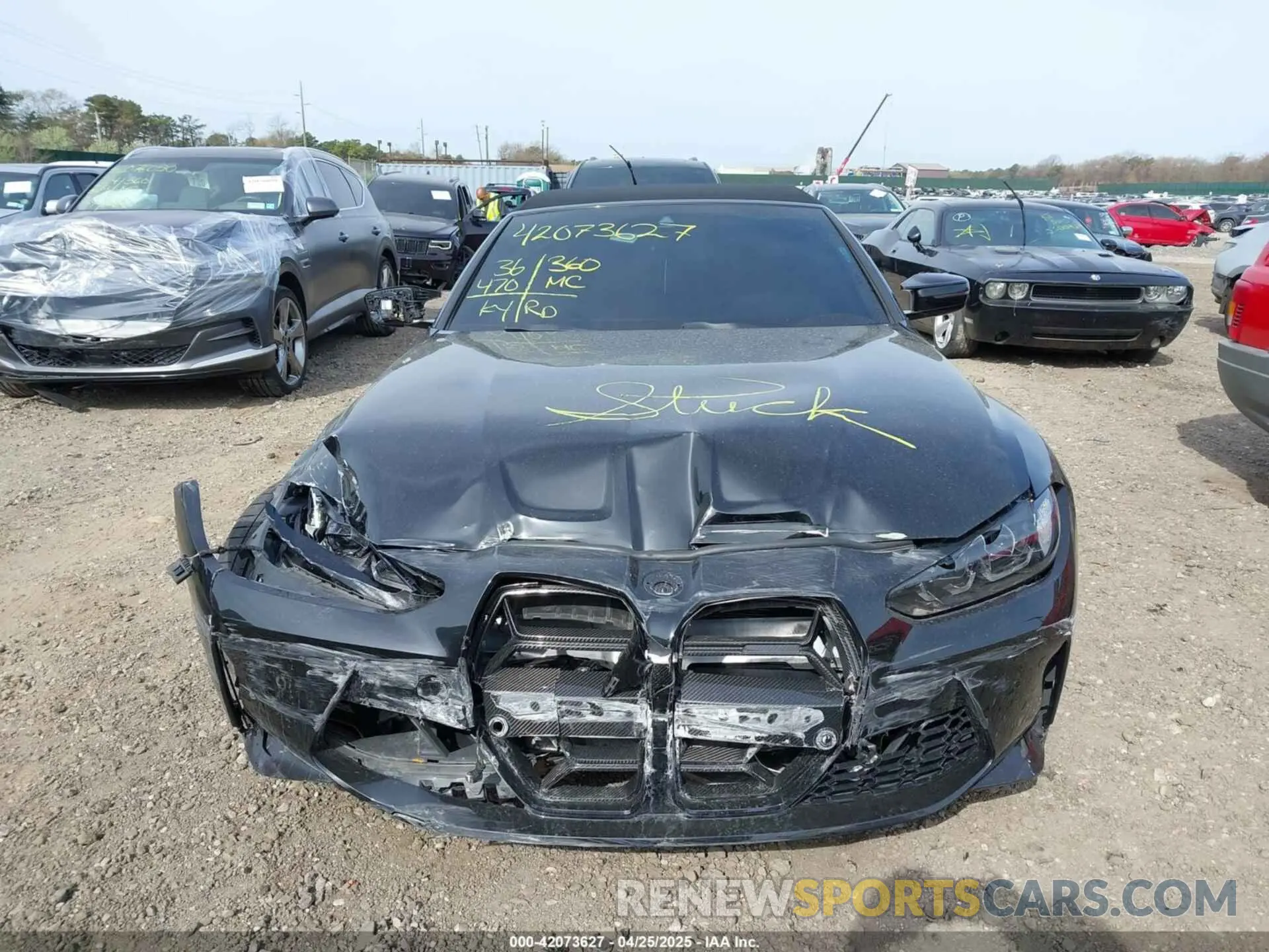 12 fotografías del automóvil dañado WBS33BA03NCH99871 BMW M4 2022