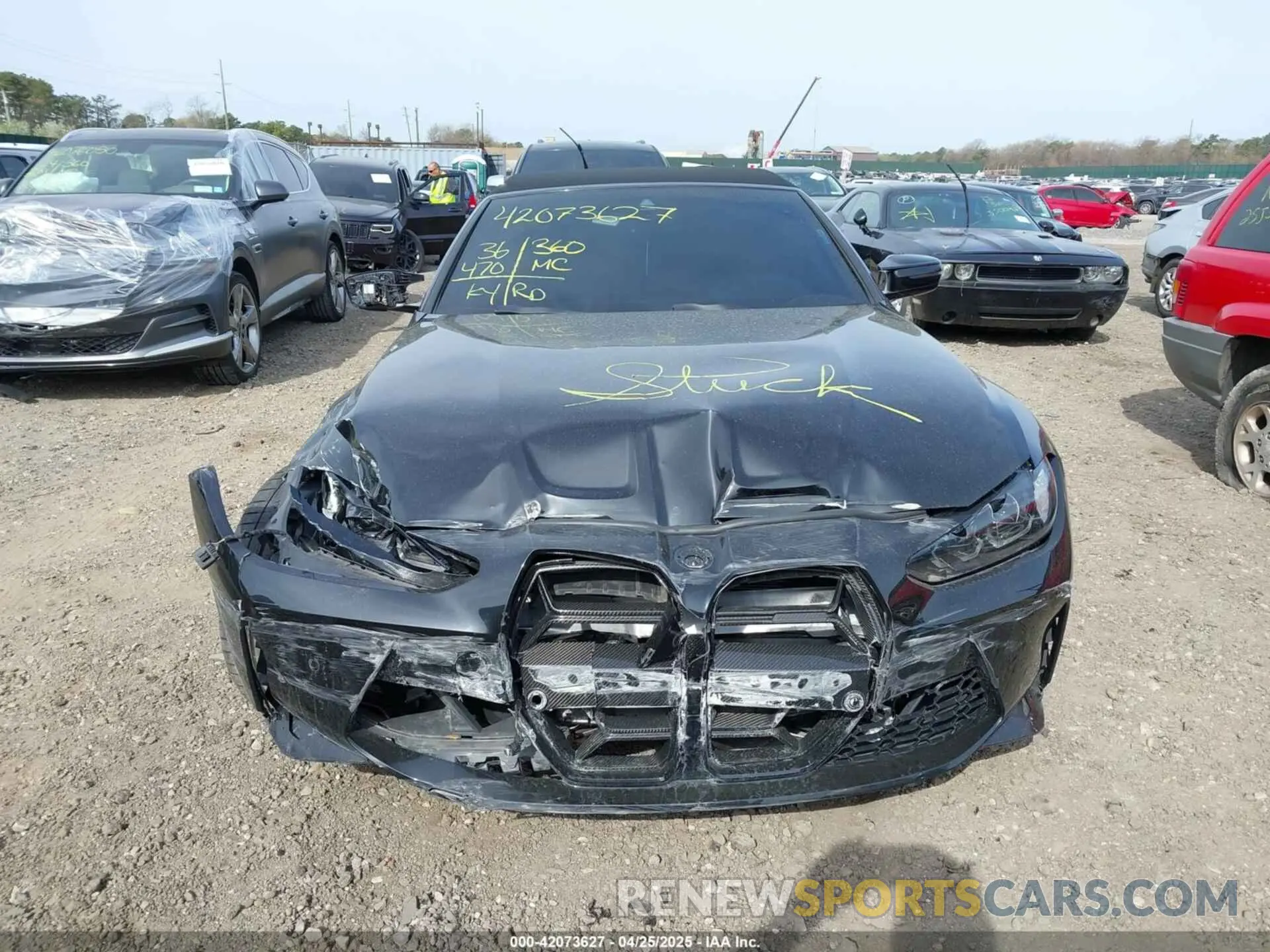 6 fotografías del automóvil dañado WBS33BA03NCH99871 BMW M4 2022