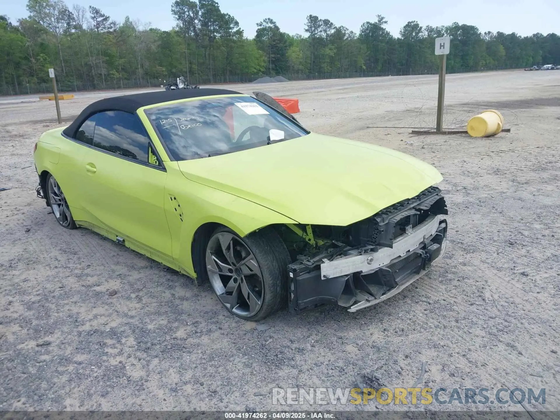6 fotografías del automóvil dañado WBS33BA05NCK26886 BMW M4 2022