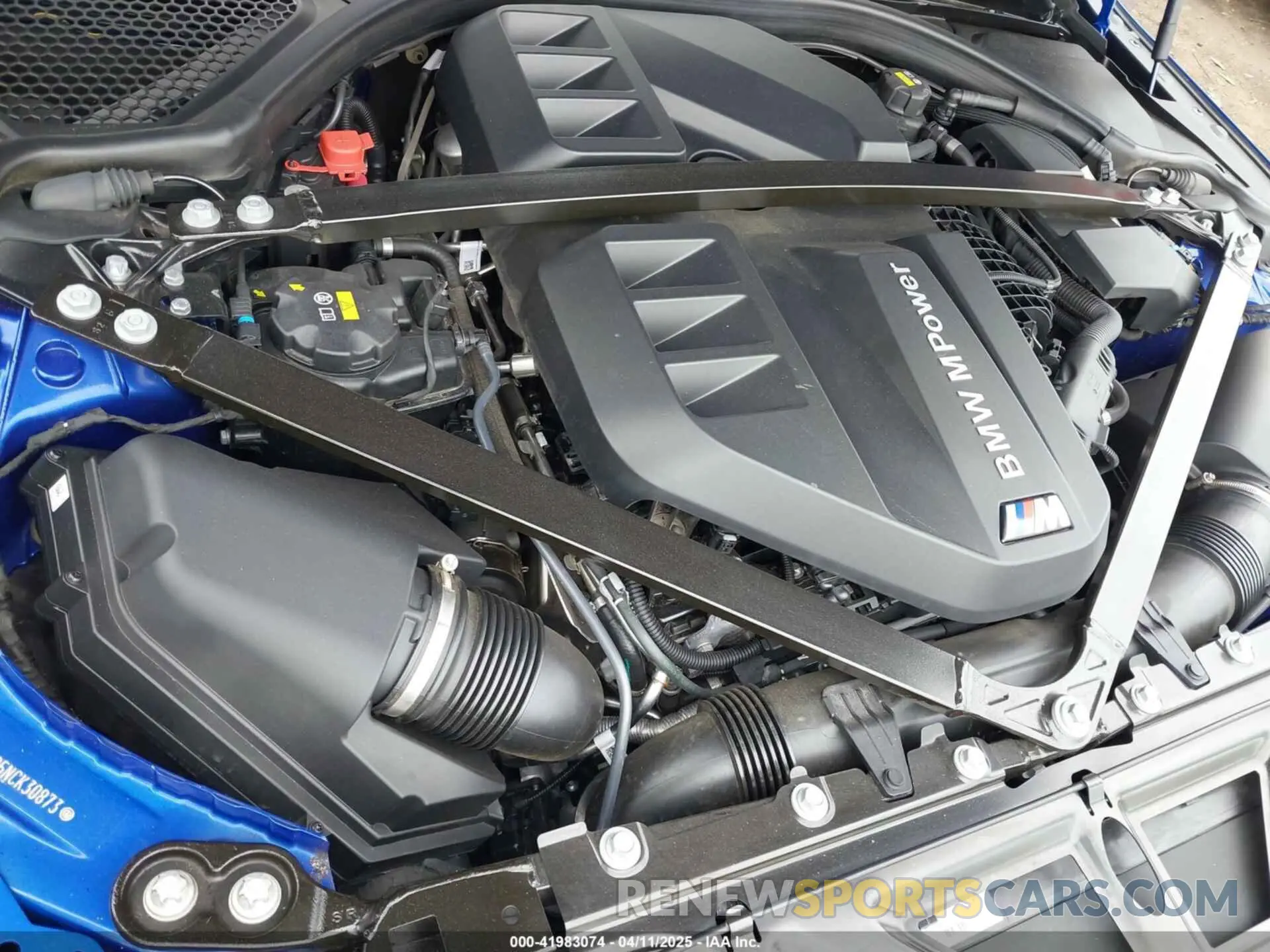 10 fotografías del automóvil dañado WBS33BA05NCK30873 BMW M4 2022